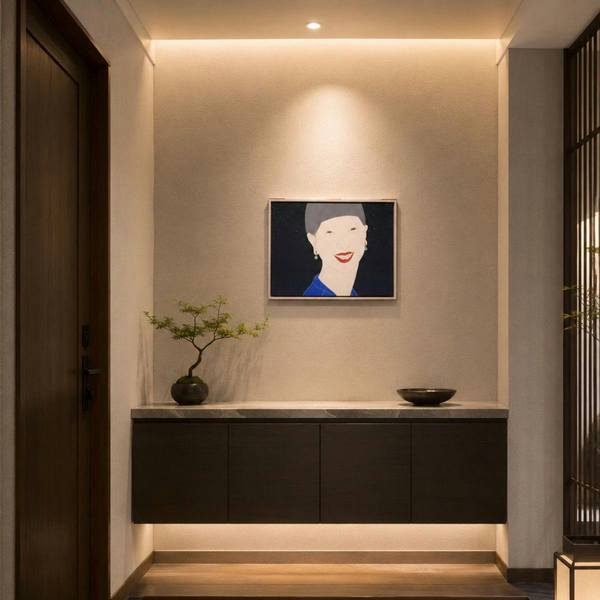 加藤ゆわ ホシの人 アクリル4号 人物画 共シール 作品 女性像 現代アート 銀座SIX個展 アートコレクターズ掲載 日本画 原画 絵画 真作保証