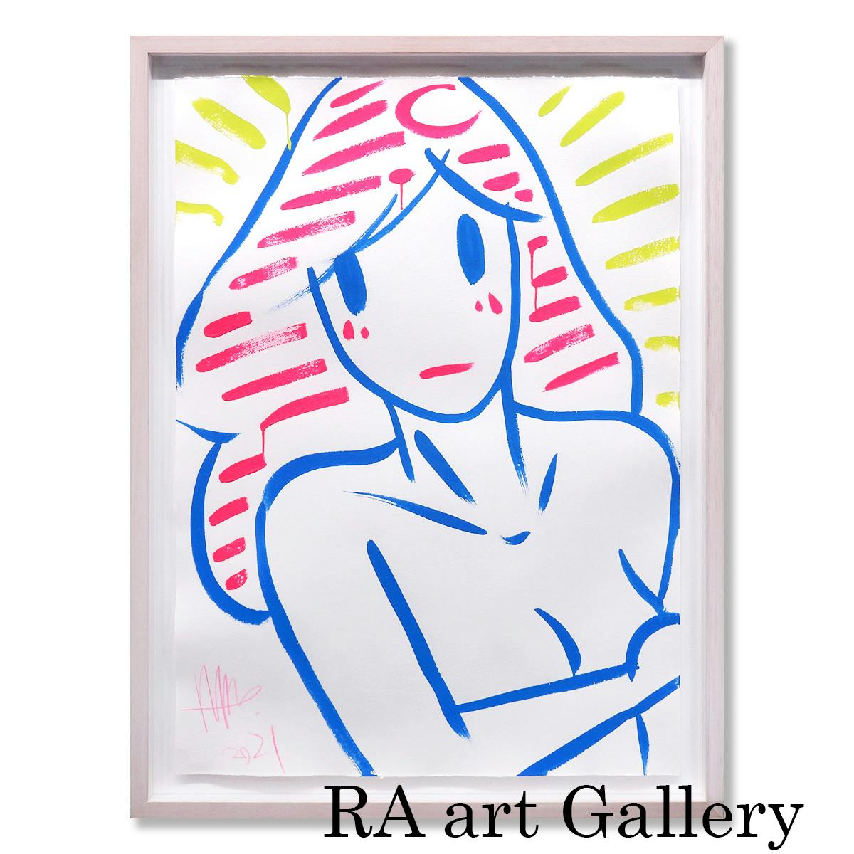 天野タケル Venus アクリル20号大 人物画 女性像 美人画 現代アート ヴィーナス 2021年 作品 大作 美品 原画 絵画 真作保証