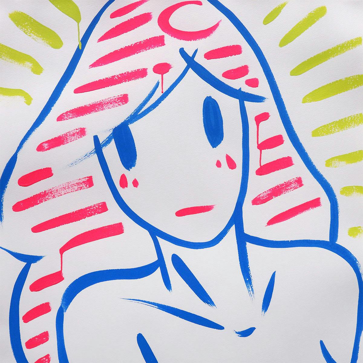 天野タケル Venus アクリル20号大 人物画 女性像 美人画 現代アート ヴィーナス 2021年 作品 大作 美品 原画 絵画 真作保証