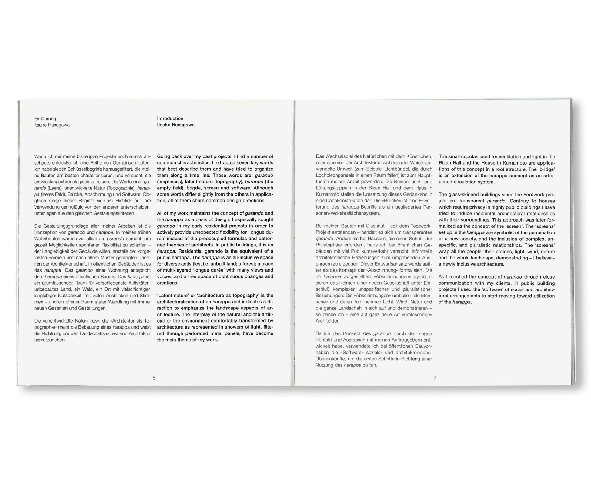 ITSUKO HASEGAWA: FLUKTUATION - THE FRUIT GARDEN IN YAMANASHI AND OTHER PROJECTS