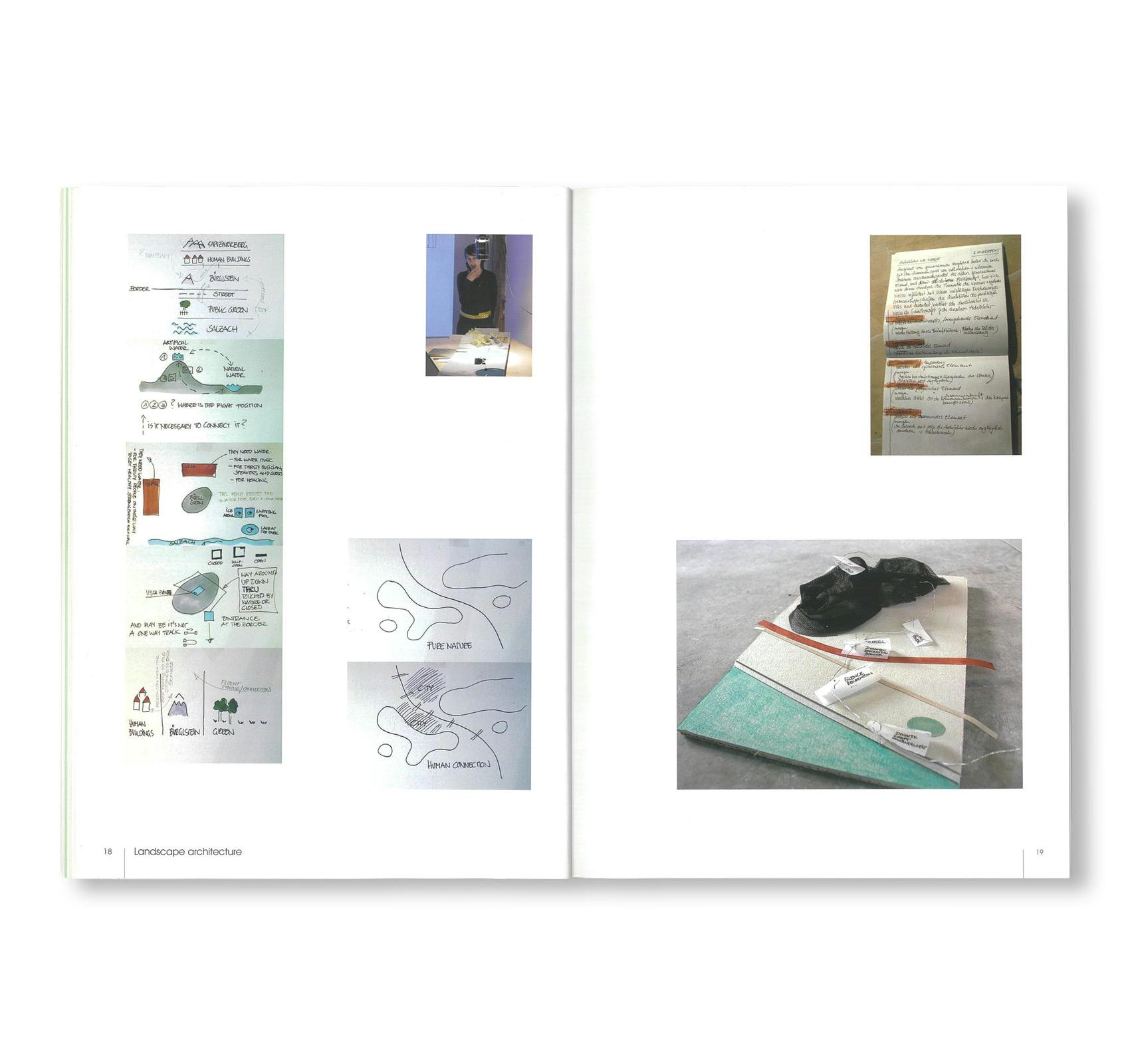 LANDSCAPE ARCHITECTURE. RESULTS OF THE 2004 ARCHITECTURE CLASS DIRECTED BY ITSUKO HASEGAWA