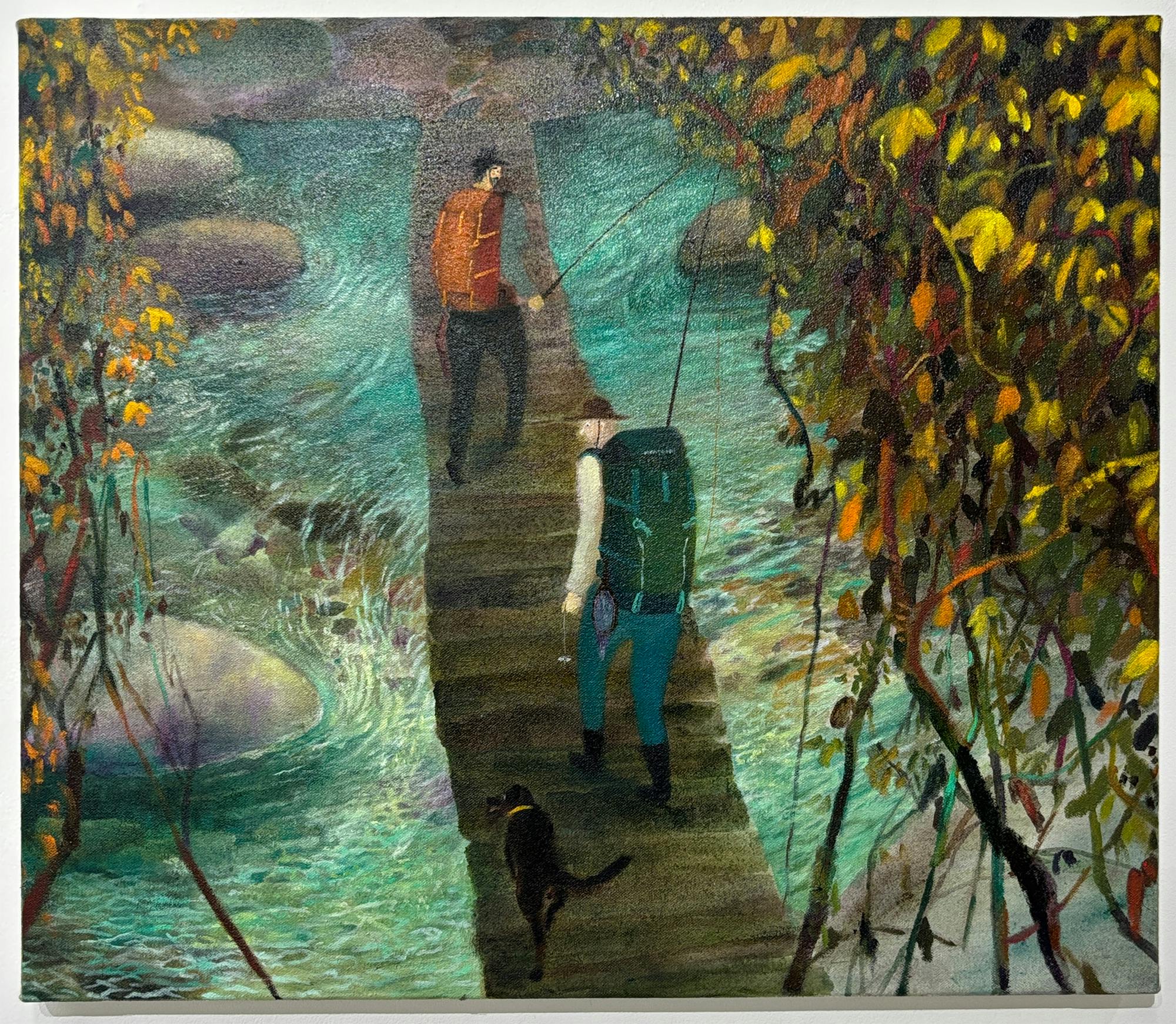 Morning Stream in Autumn
