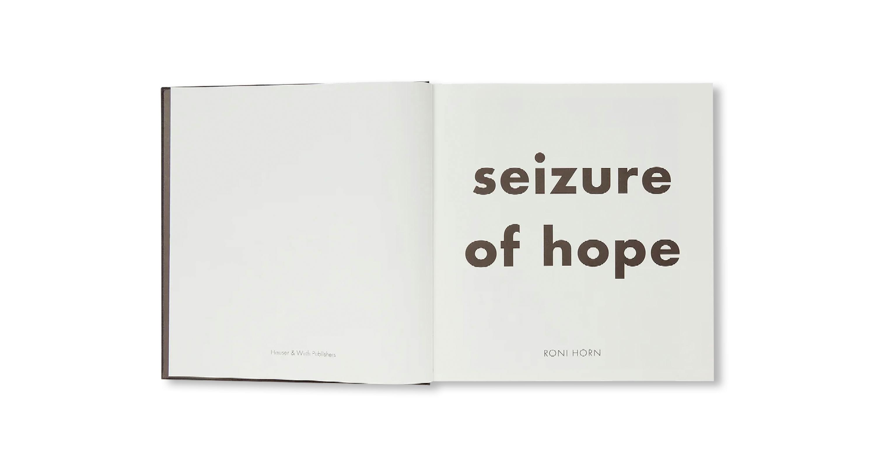 SEIZURE OF HOPE