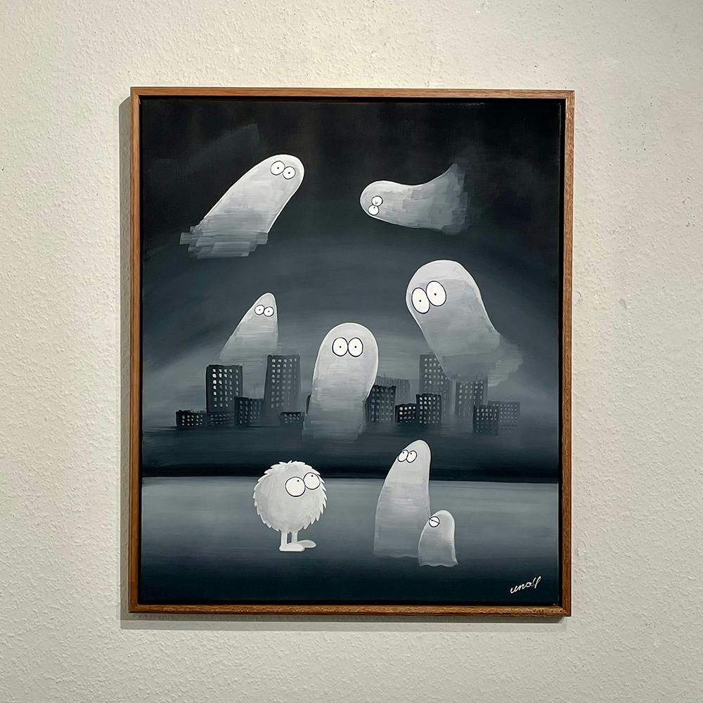 Ghost on the town