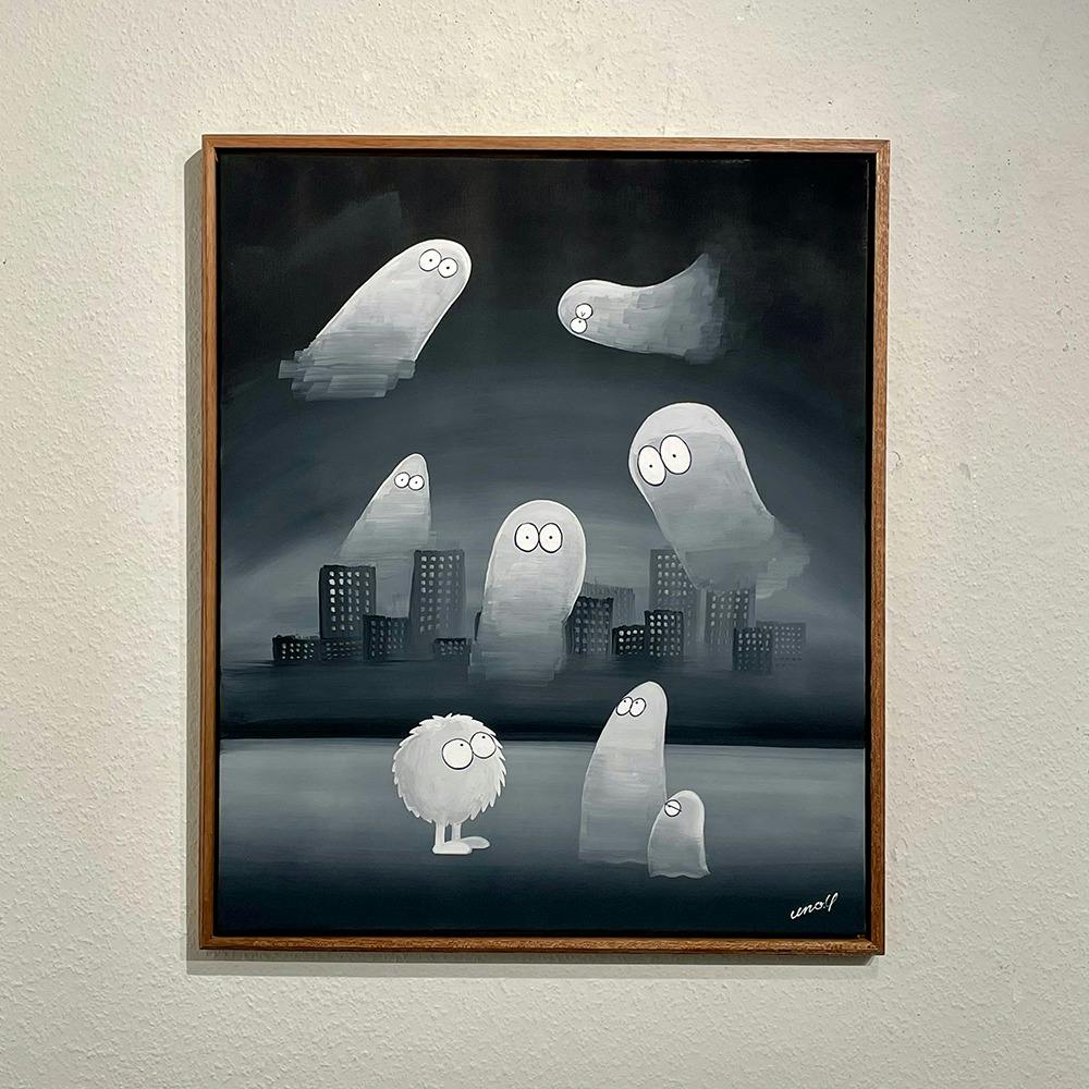Ghost on the town