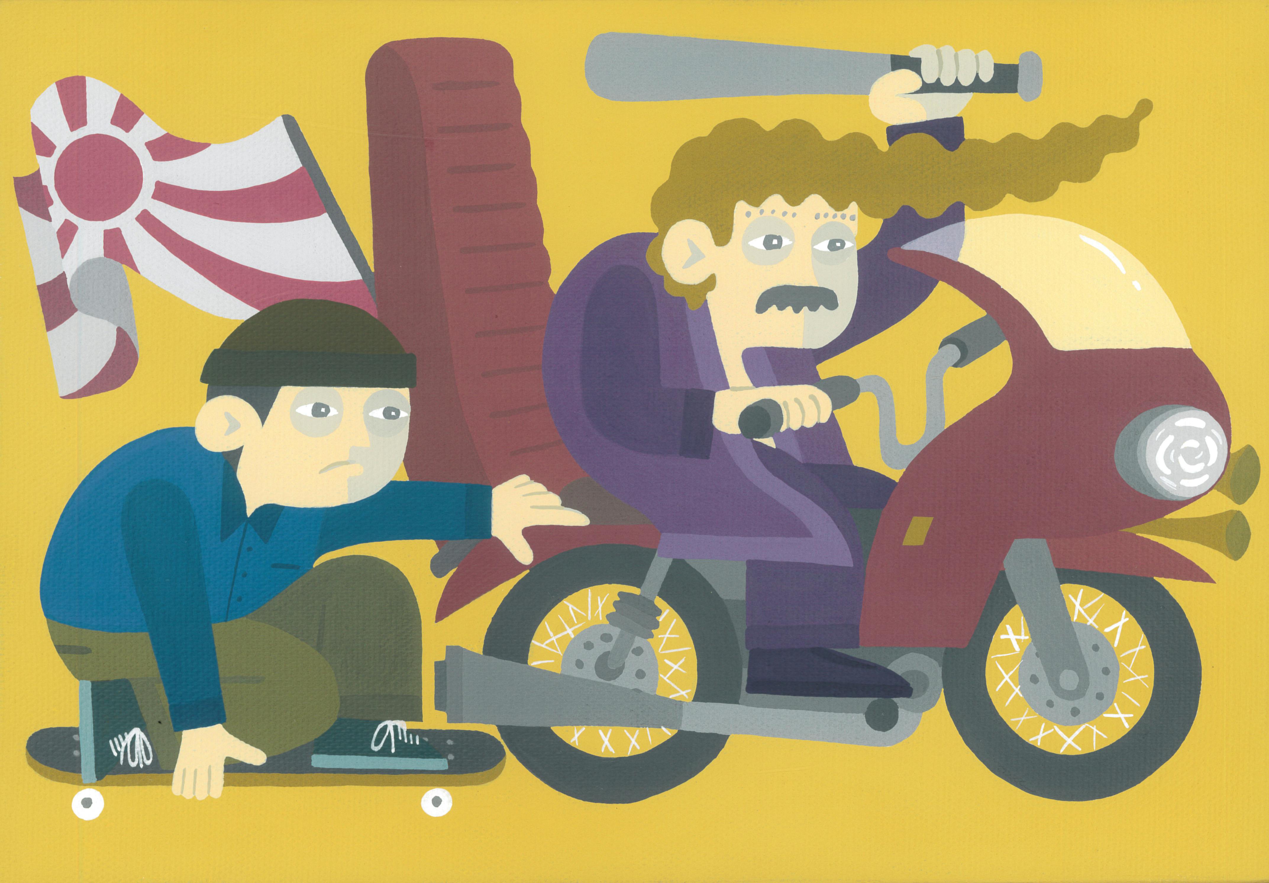 Motorcycle gang