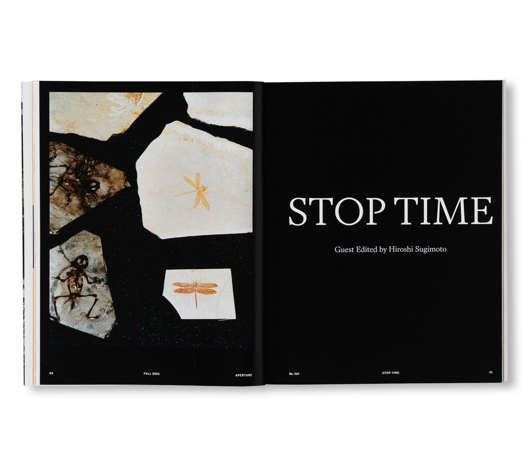 [予約受付中] APERTURE 264 - FALL 2026: STOP TIME, GUEST EDITED BY HIROSHI SUGIMOTO