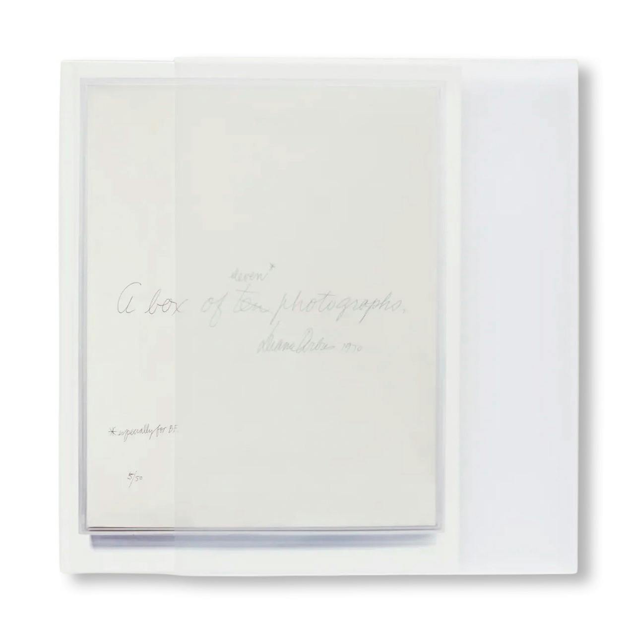 A BOX OF TEN PHOTOGRAPHS [SECOND PRINTING]