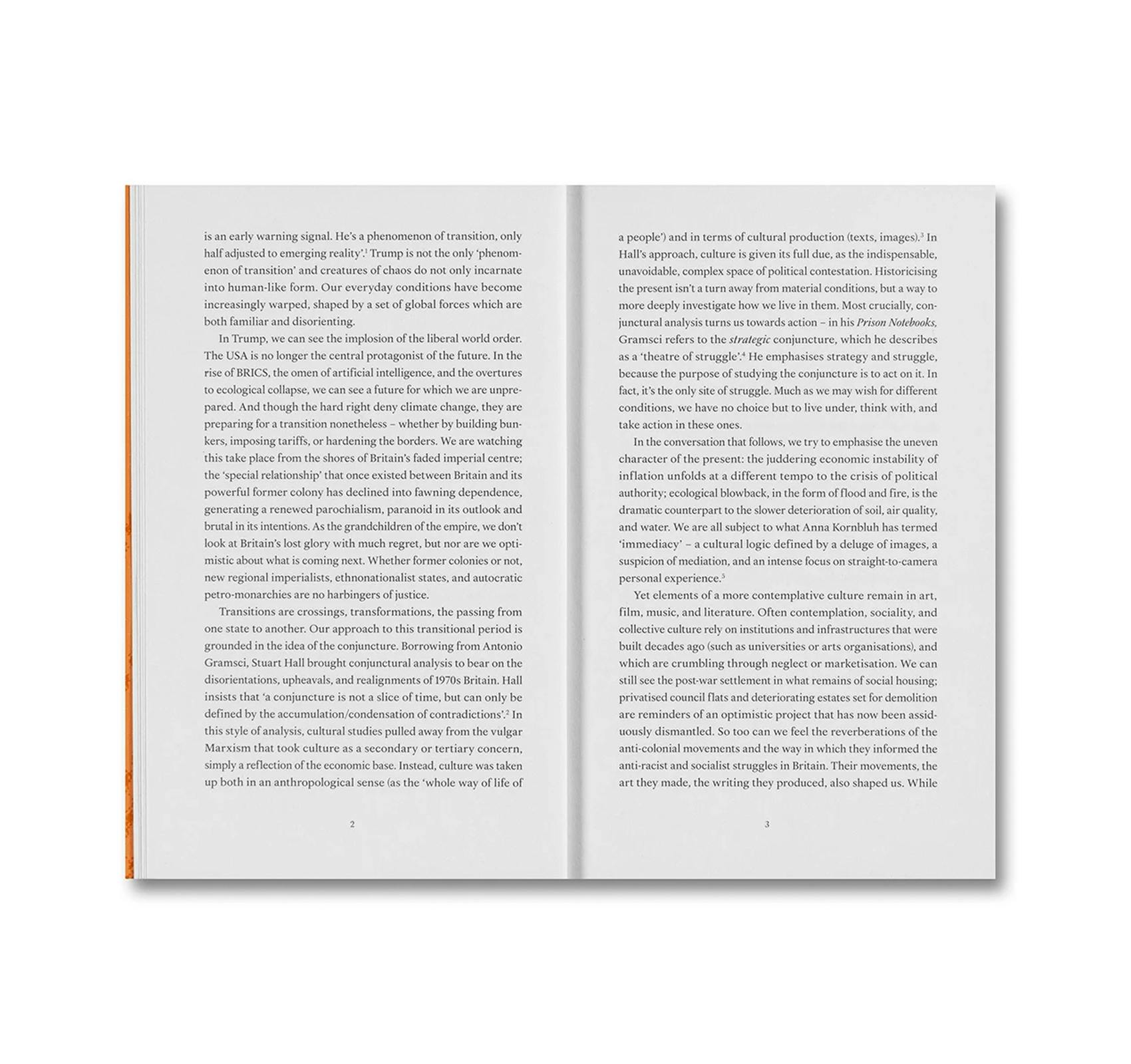 TRANSITIONS: ON CULTURE, CRISIS, AND THE HUMAN