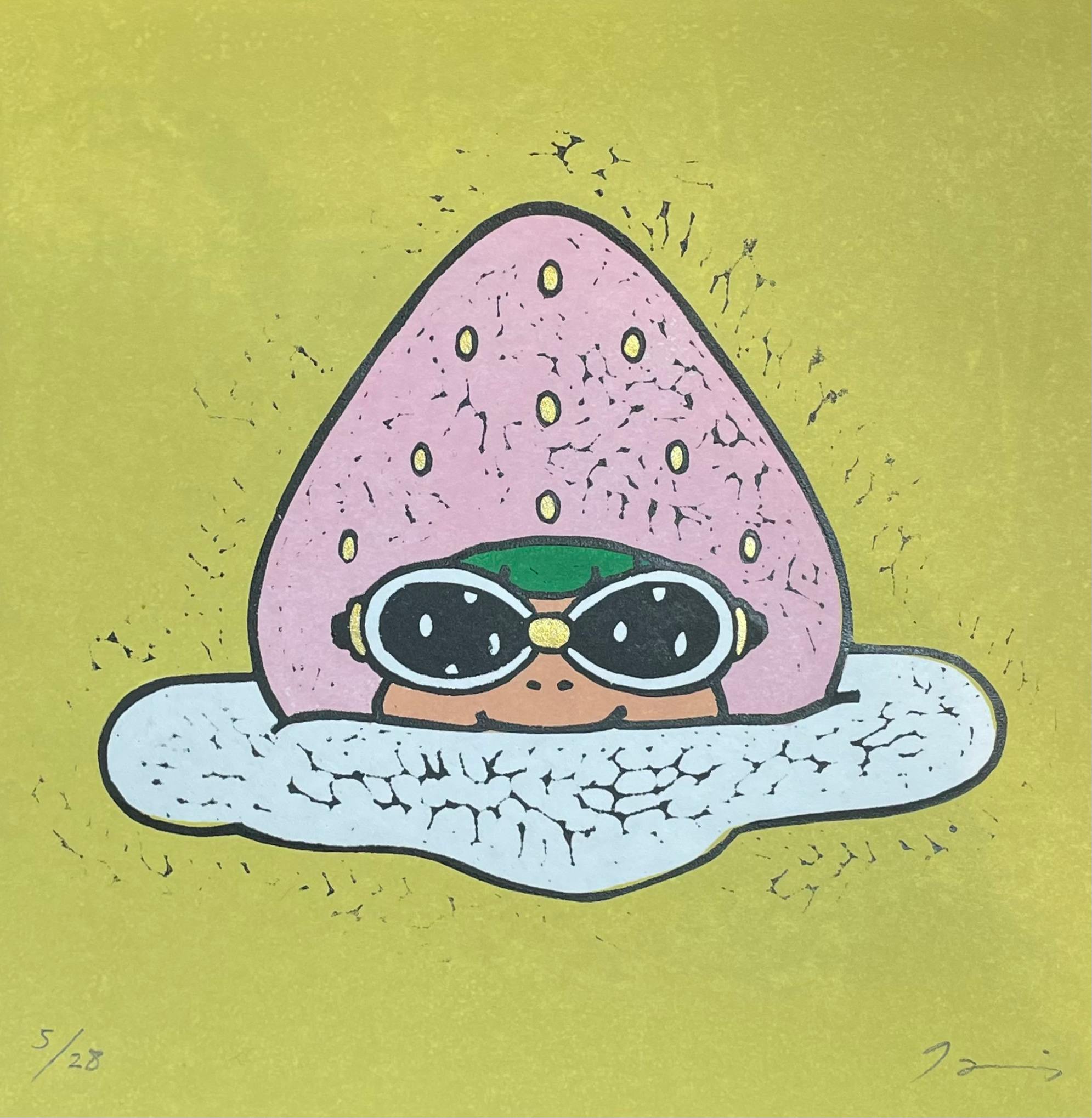 いちごずきん ピンク