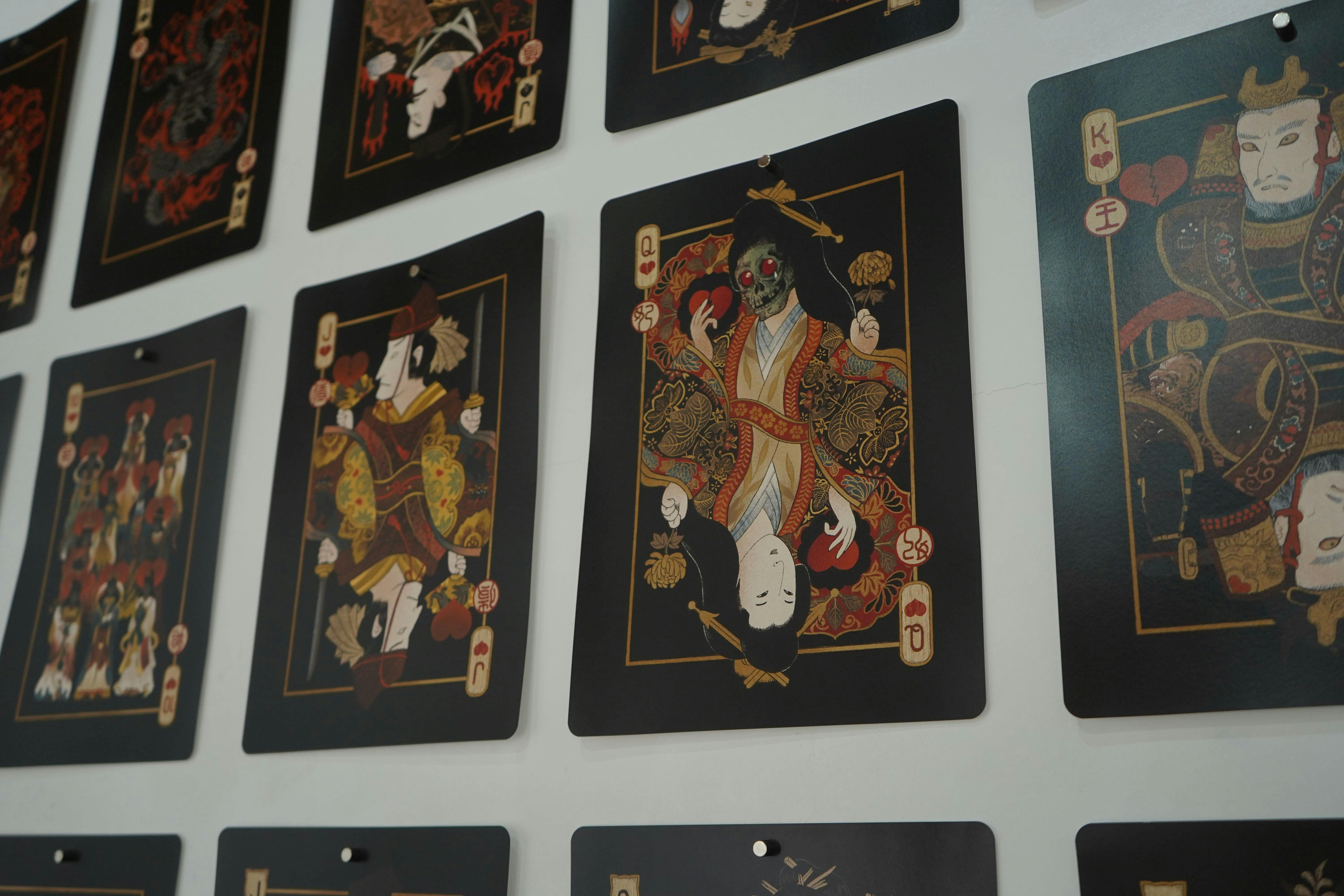 Danilo Kato's Japanese Demons and Monsters Playing Cards