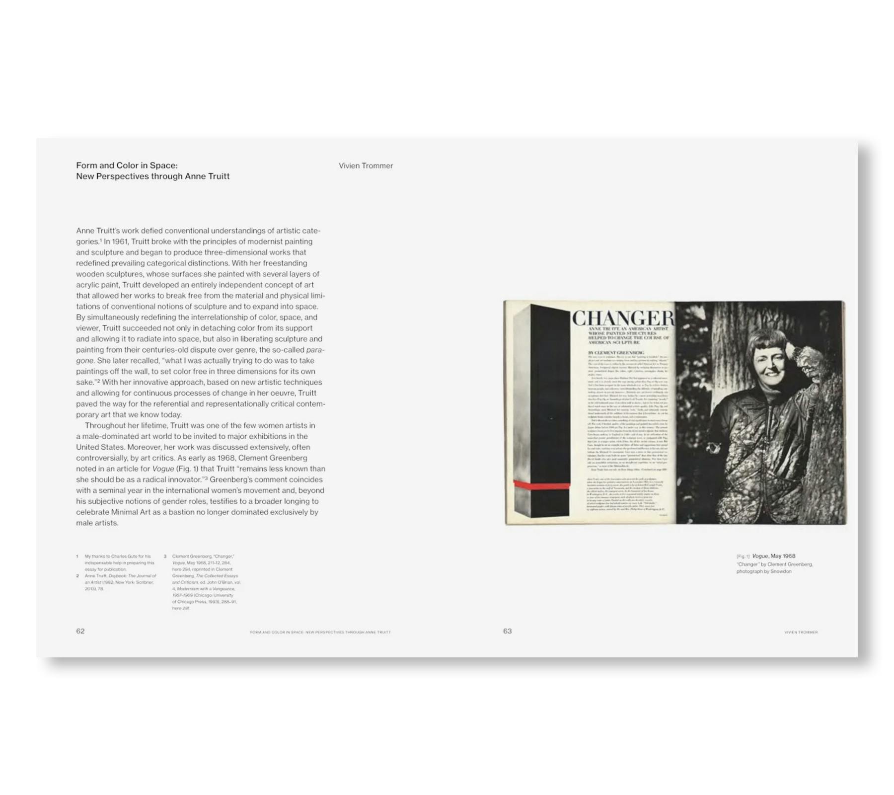 ANNE TRUITT: PIONEER OF MINIMAL ART