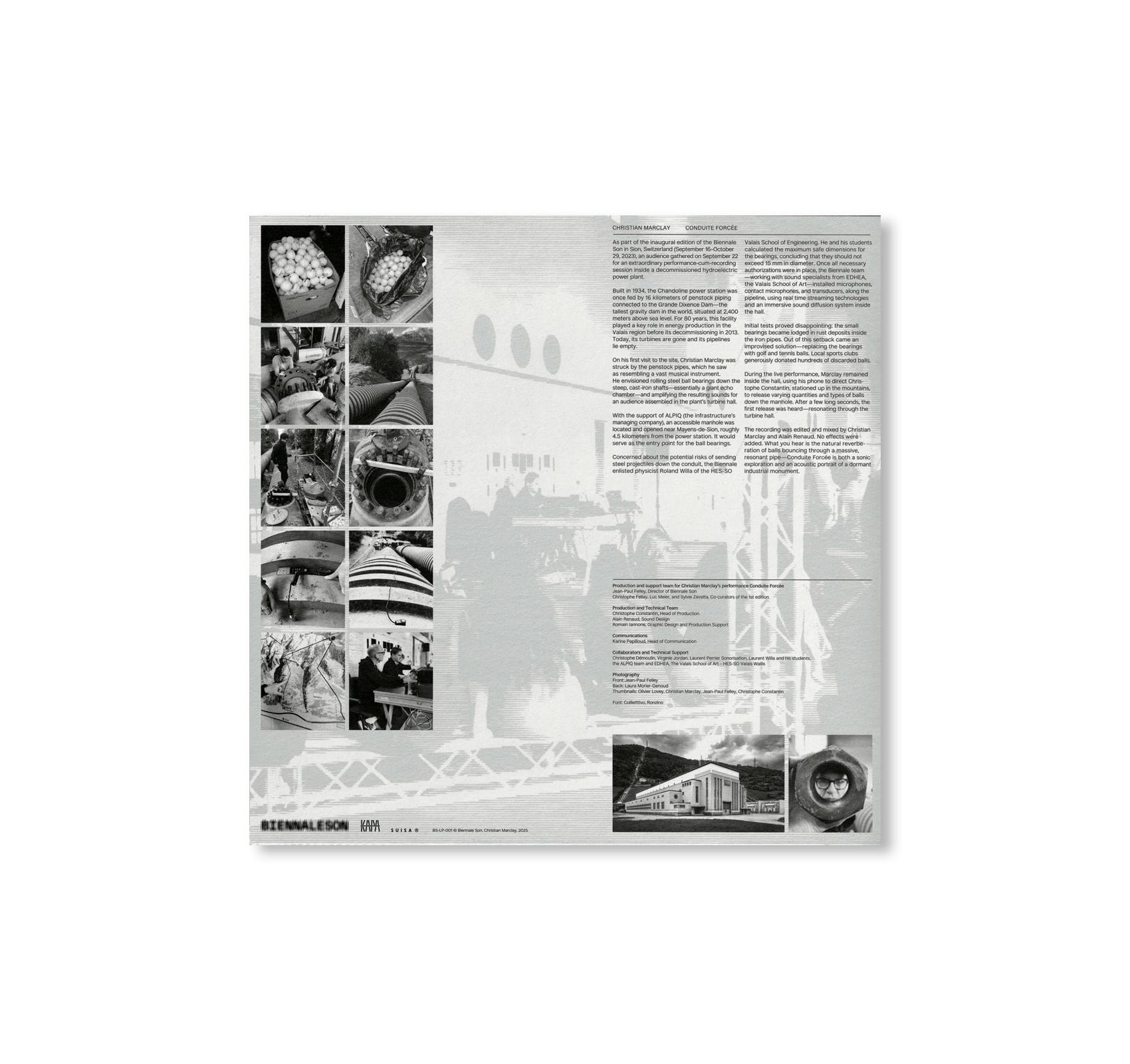CHRISTIAN MARCLAY: CONDUITE FORCÉE [LP]