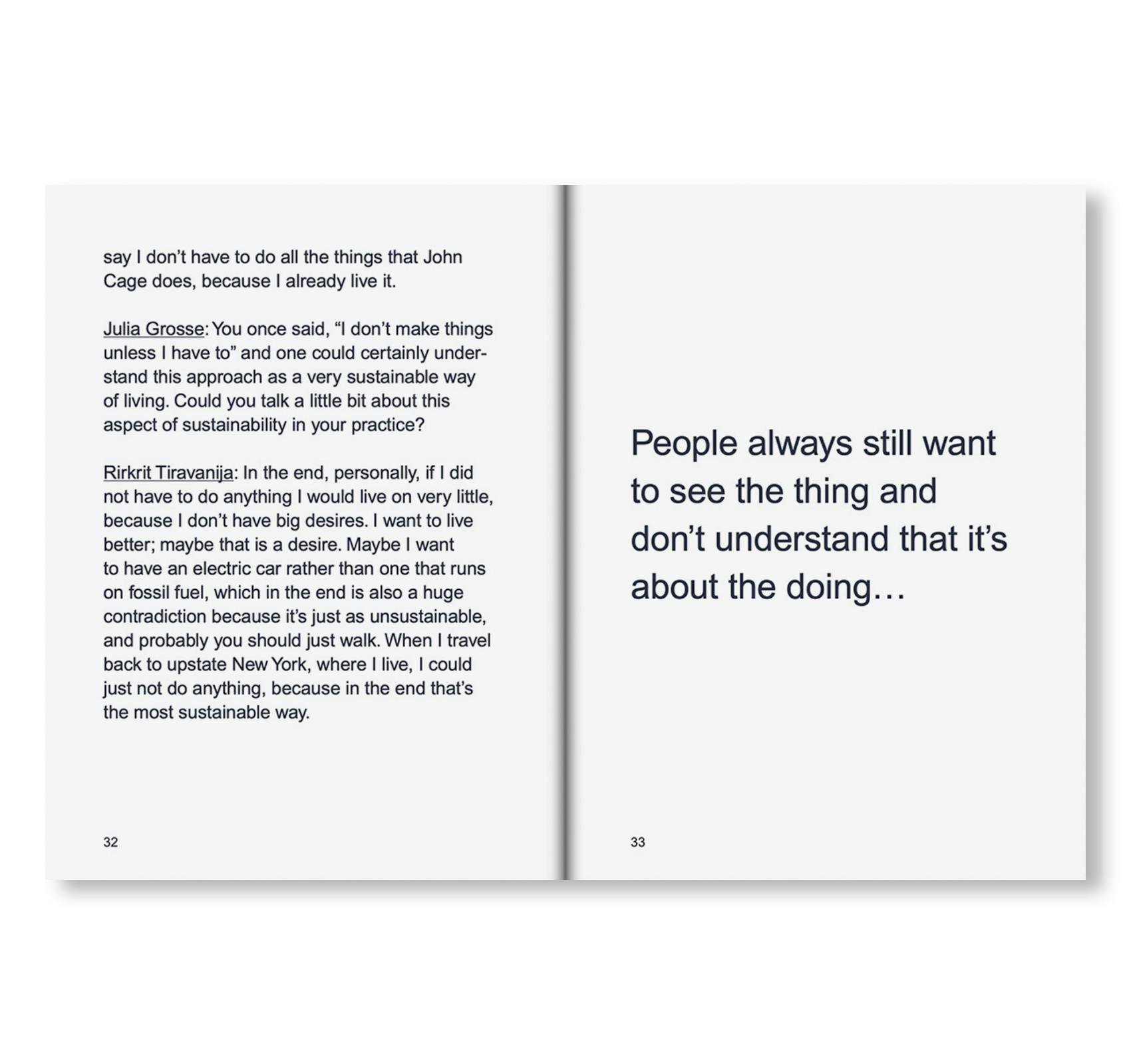 ON MAKING LESS