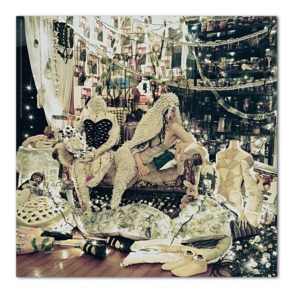 まなざしの奇跡展　スカーフ　片山真理　Mari Katayama