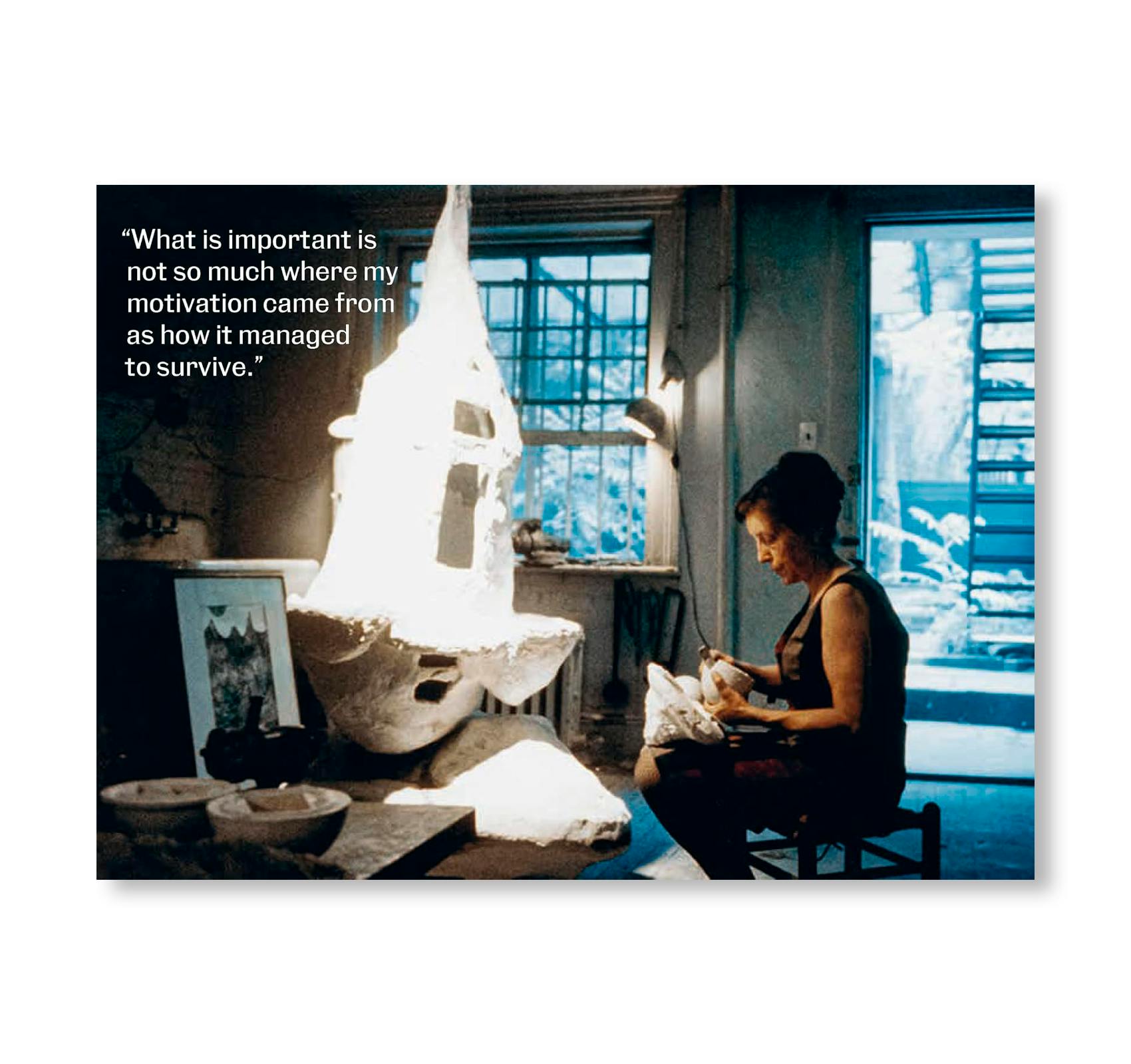 IN THE STUDIO: LOUISE BOURGEOIS