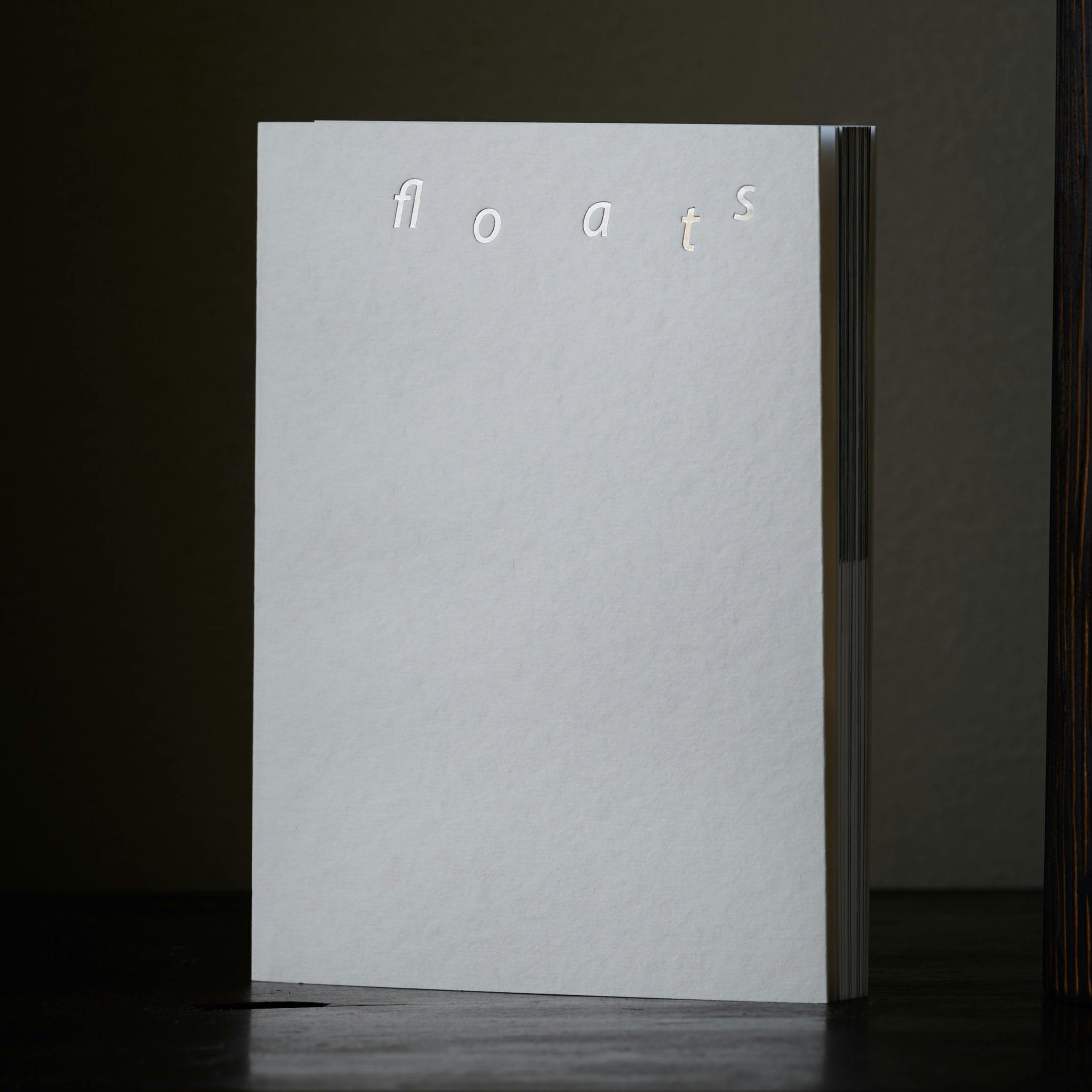小金沢智著『floats』（私家版）＋付録つき