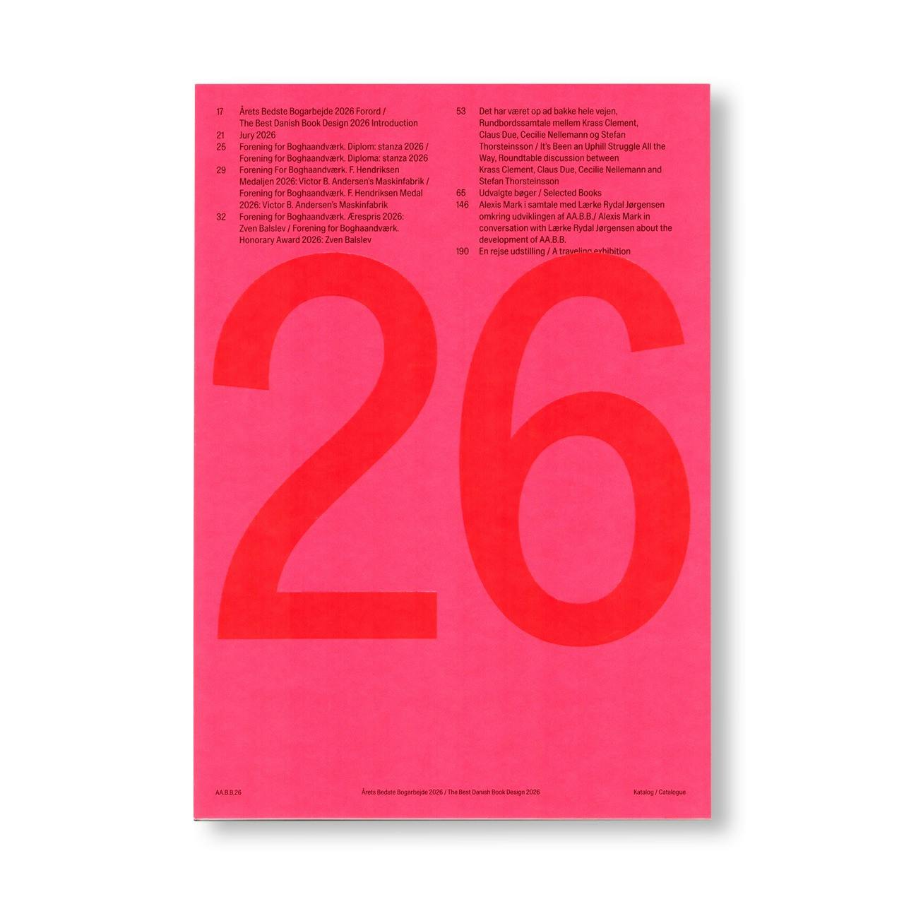 AA.B.B.26 – THE BEST DANISH BOOK DESIGN 2026