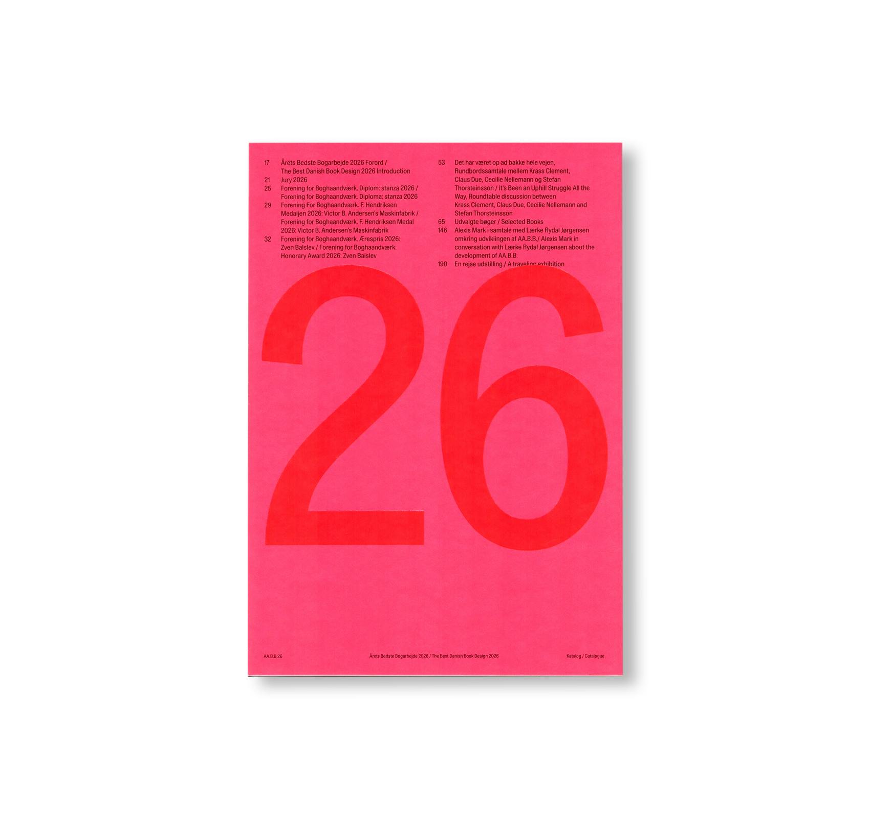 AA.B.B.26 – THE BEST DANISH BOOK DESIGN 2026