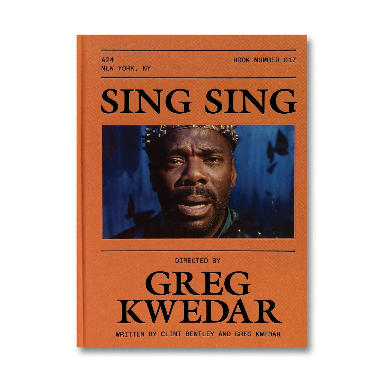 SING SING SCREENPLAY BOOK