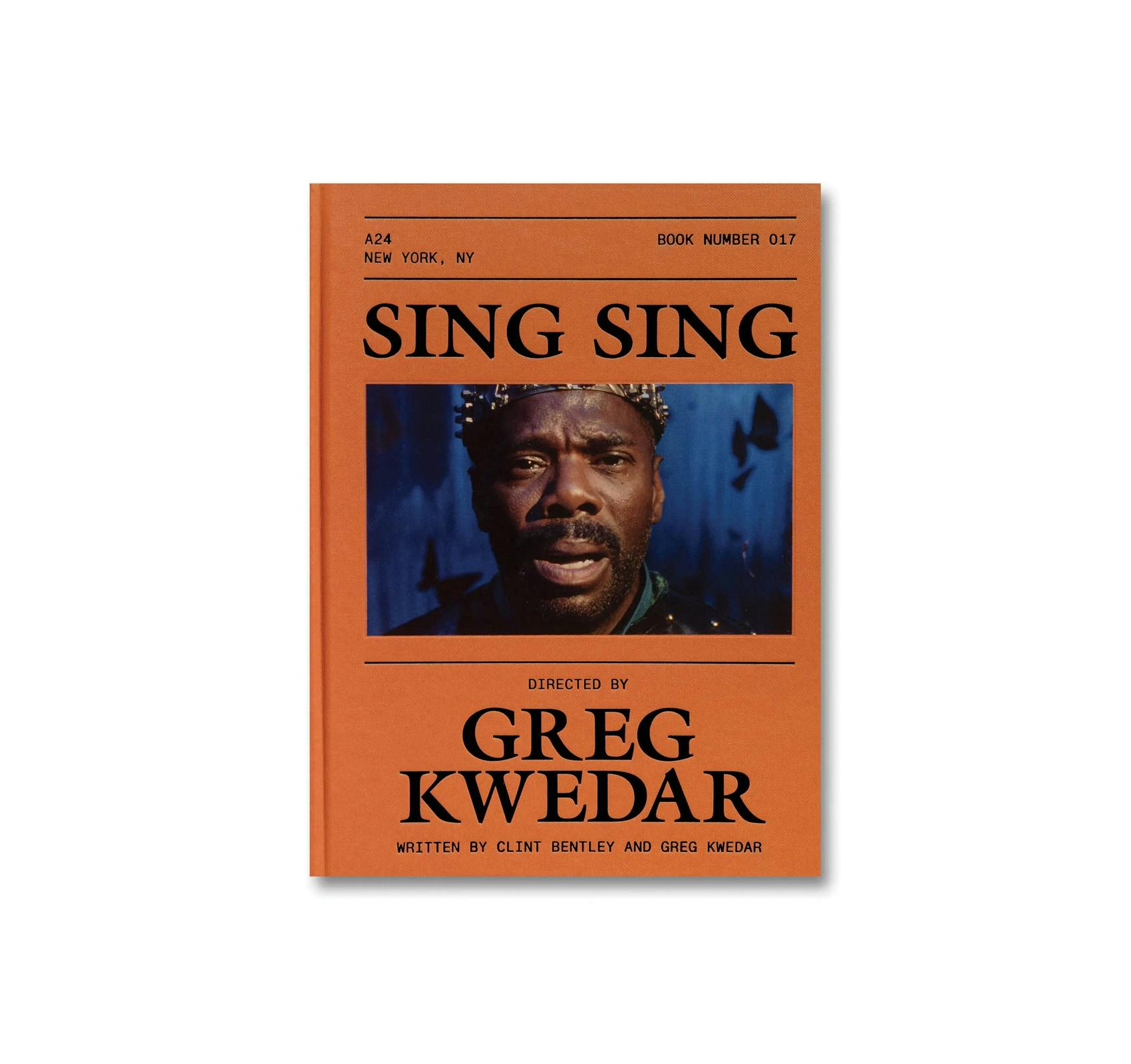 SING SING SCREENPLAY BOOK
