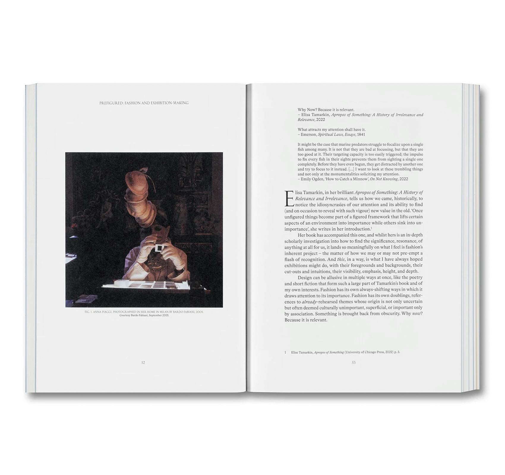 PREFIGURED: FASHION AND EXHIBITION-MAKING
