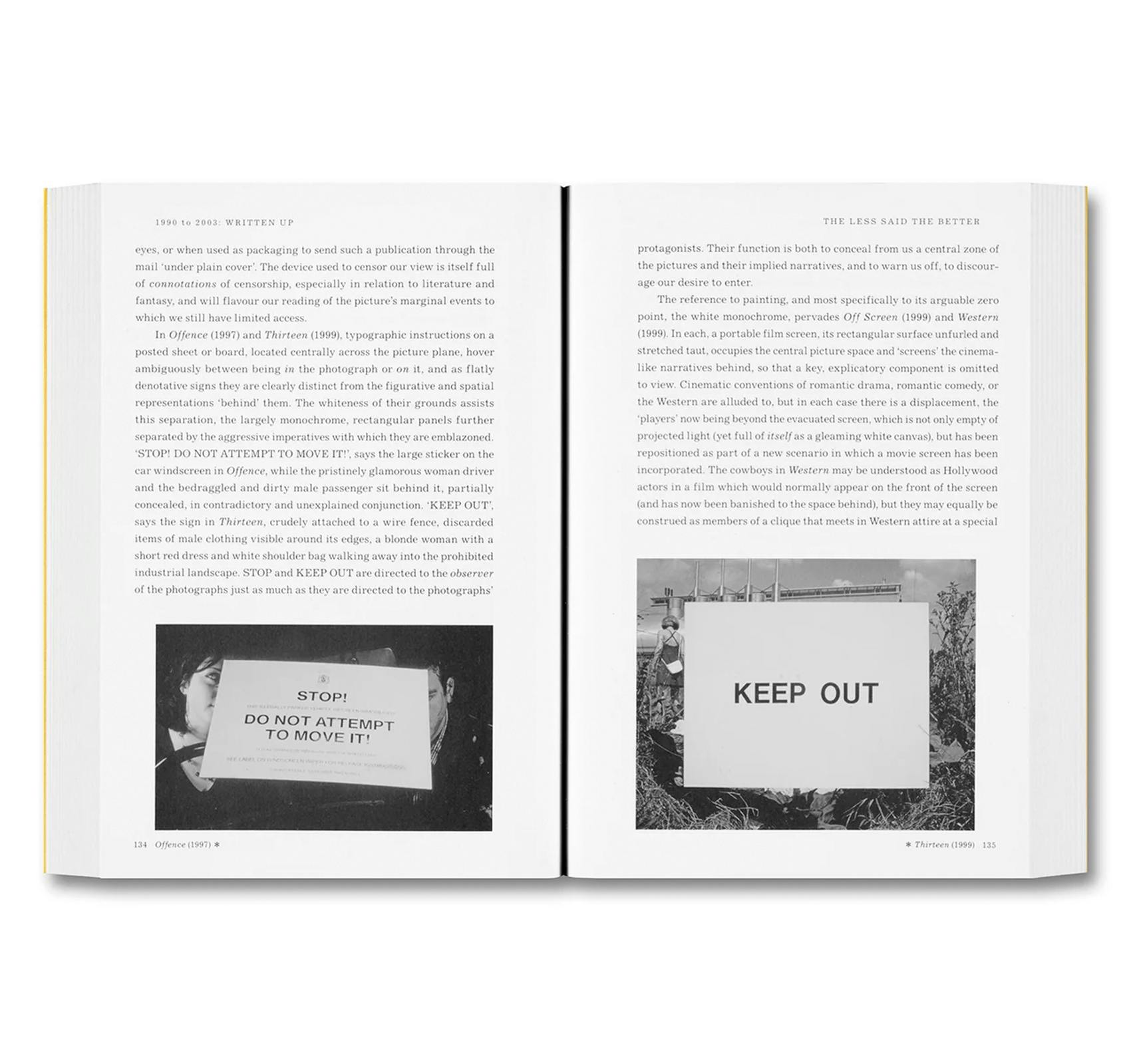 WRITTEN DOWN / WRITTEN UP: SELECTED WRITINGS OF JOHN HILLIARD