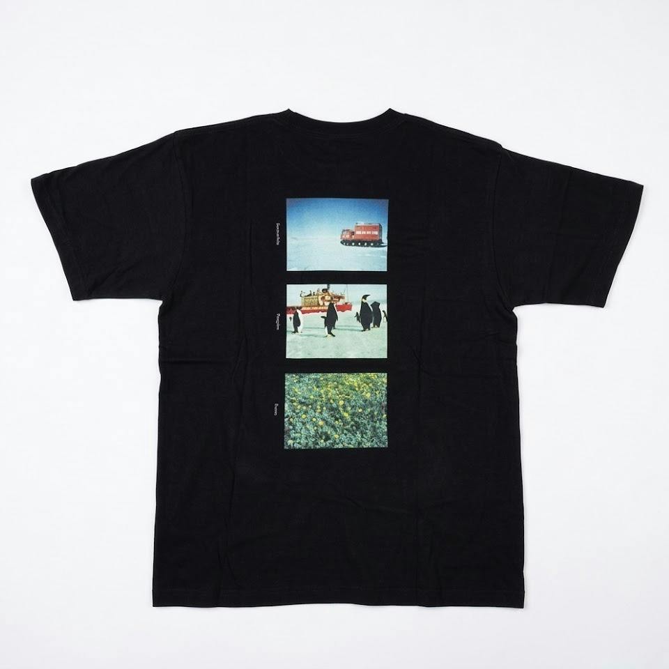 大南極展 Tシャツ LANDSCAPE ブラック（XL）
