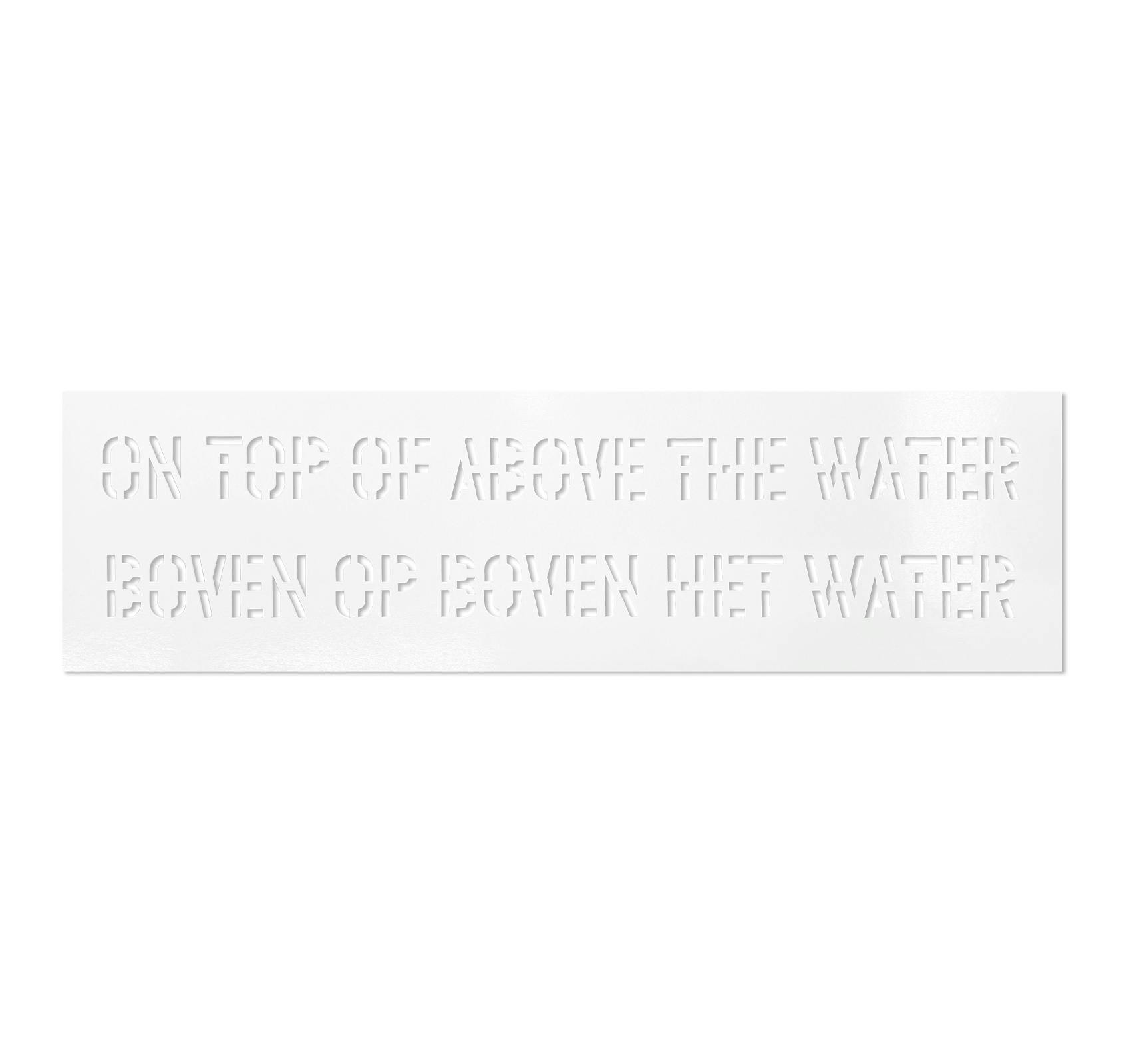 ON TOP OF ABOVE THE WATER | BOVEN OP BOVEN HET WATER