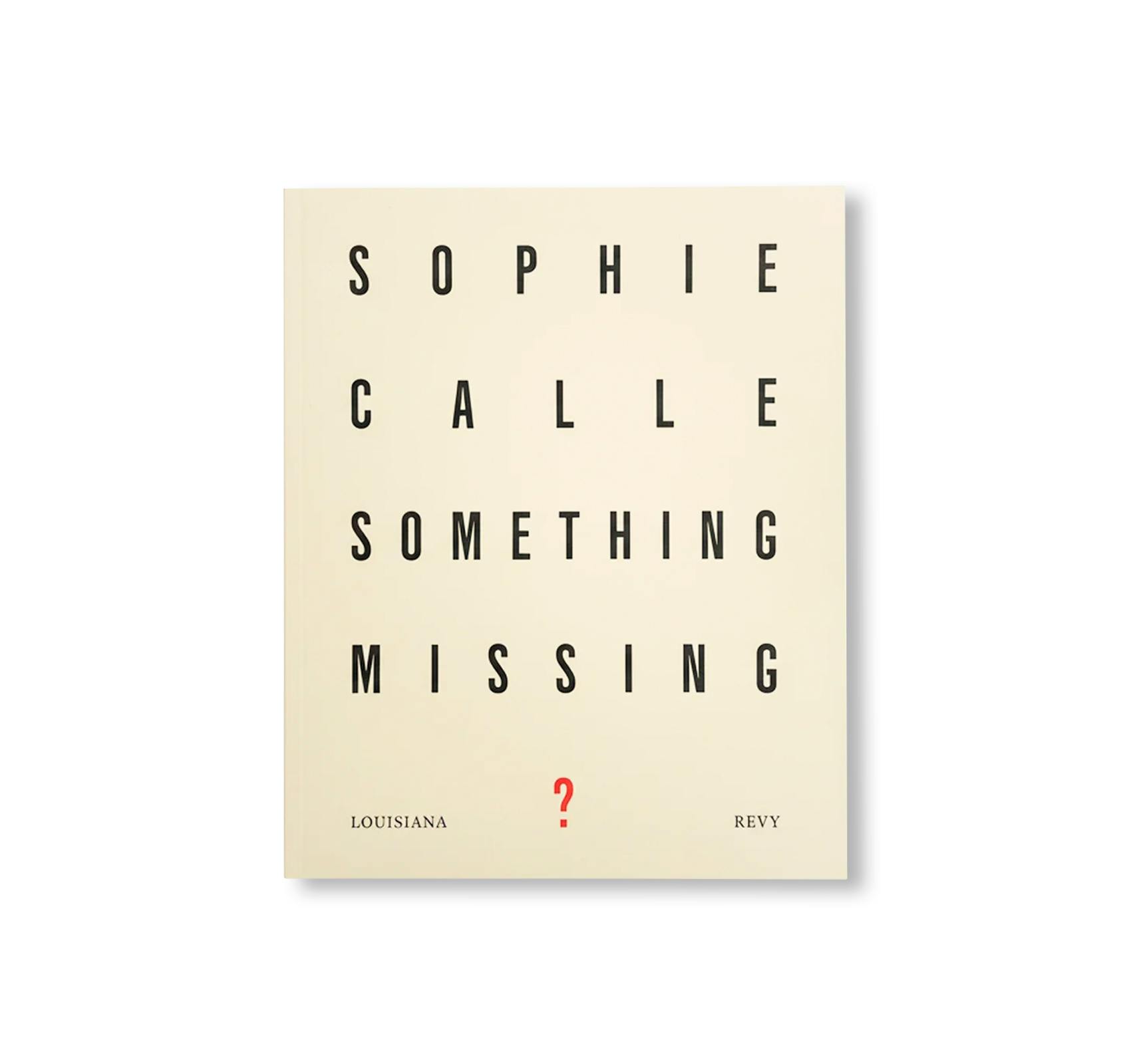SOMETHING MISSING?