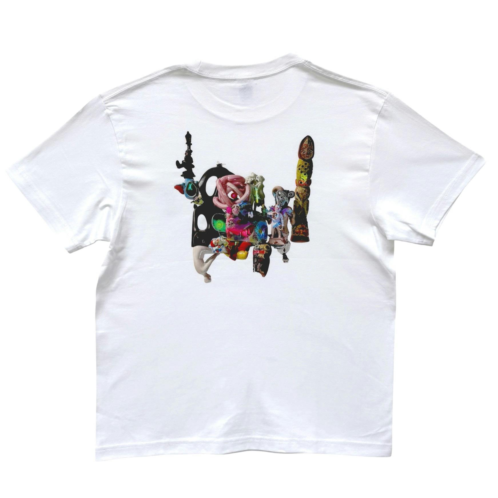 トニーアウスラー：技術と霊知のはざま展　Tシャツ （Ｍ）　白
