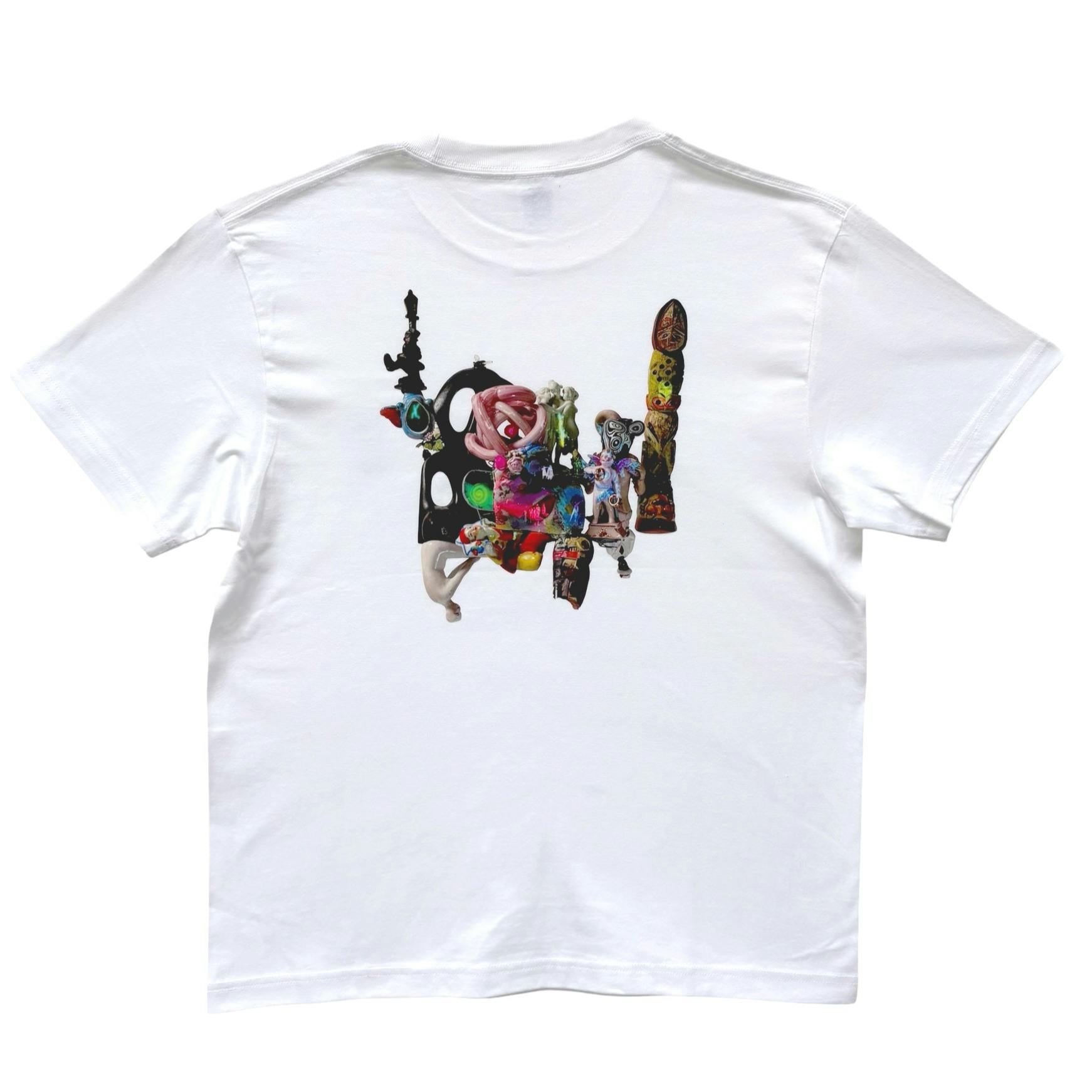 トニーアウスラー：技術と霊知のはざま展　Tシャツ （XL）　白
