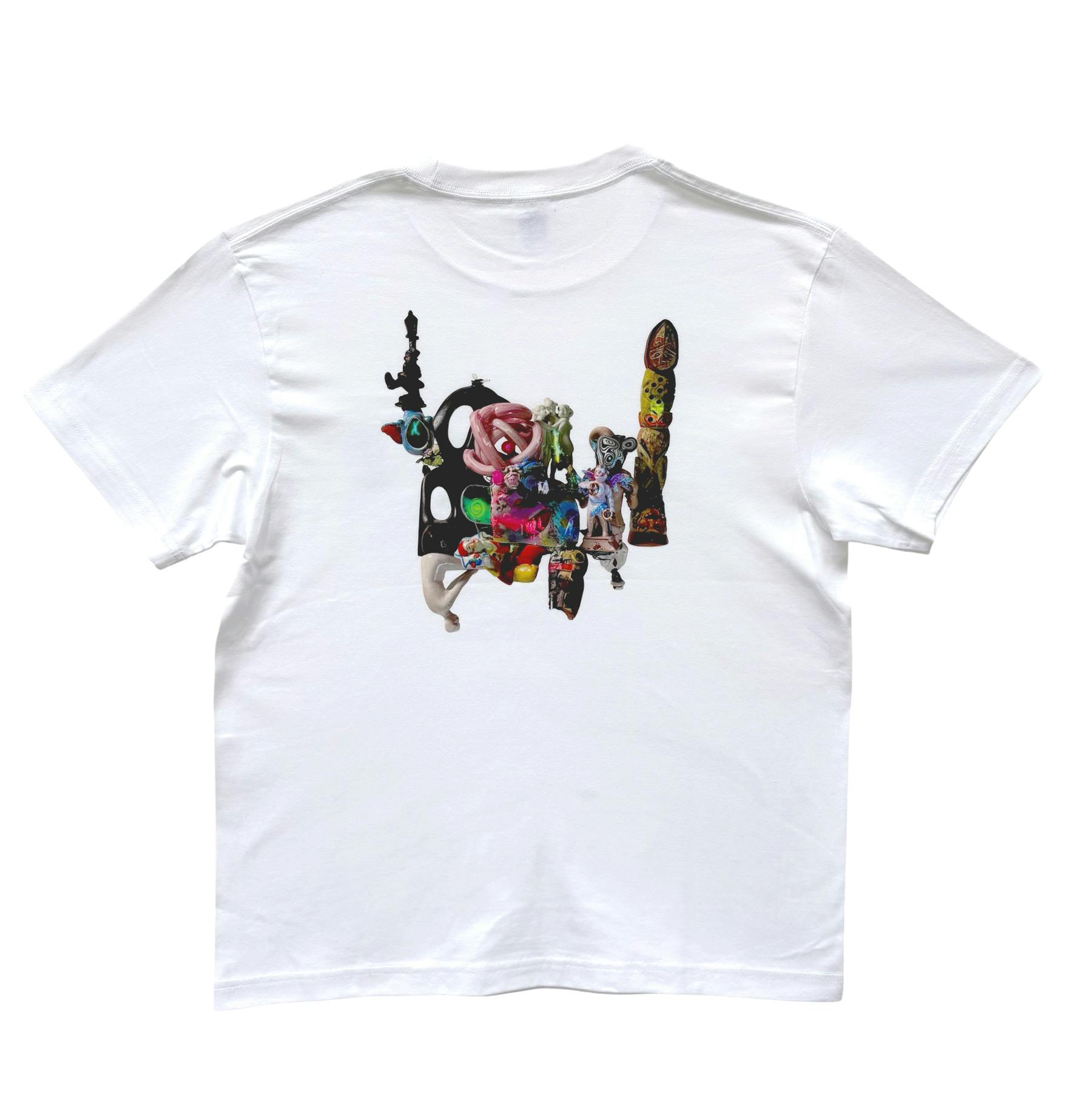 トニーアウスラー：技術と霊知のはざま展　Tシャツ （XL）　白