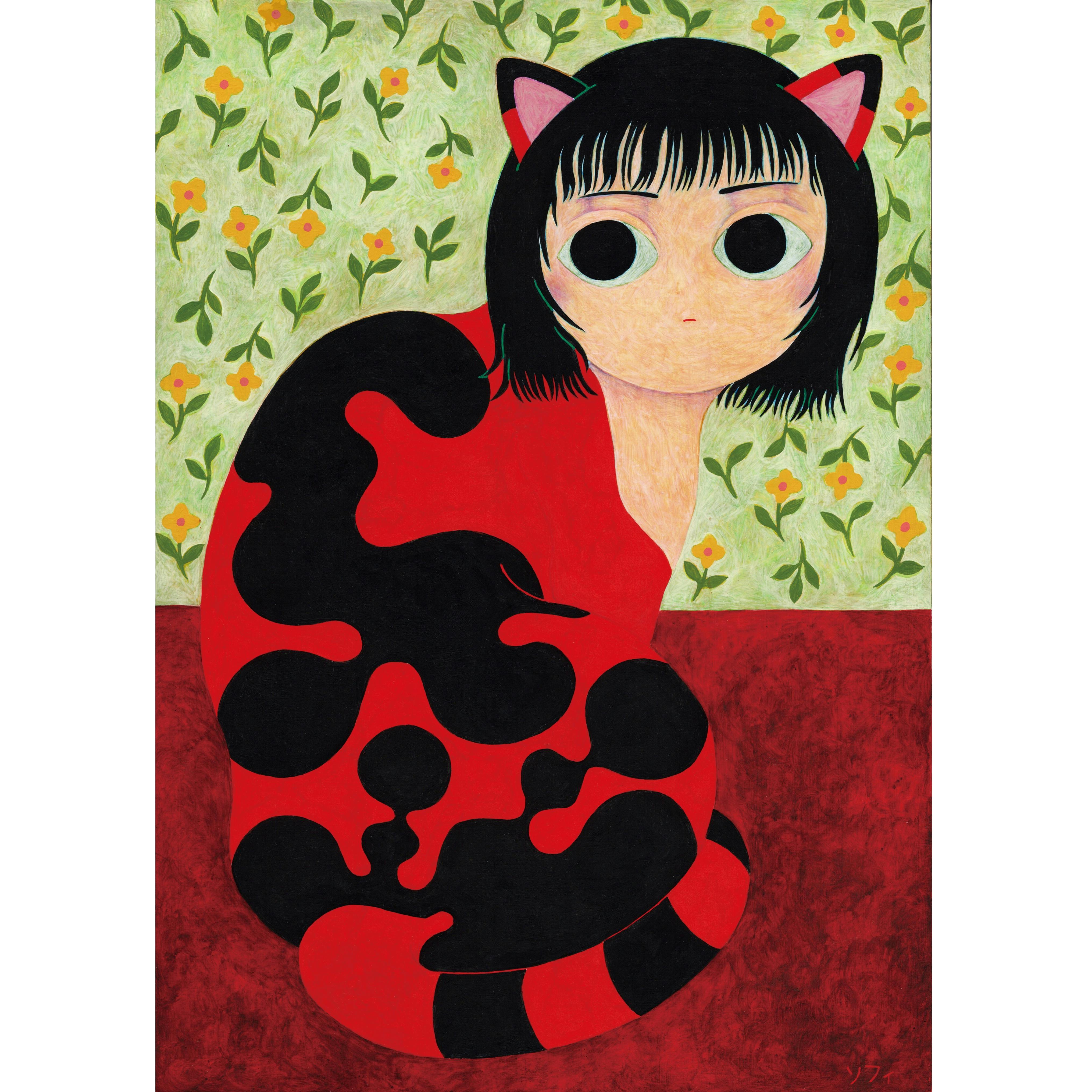 人面三毛猫