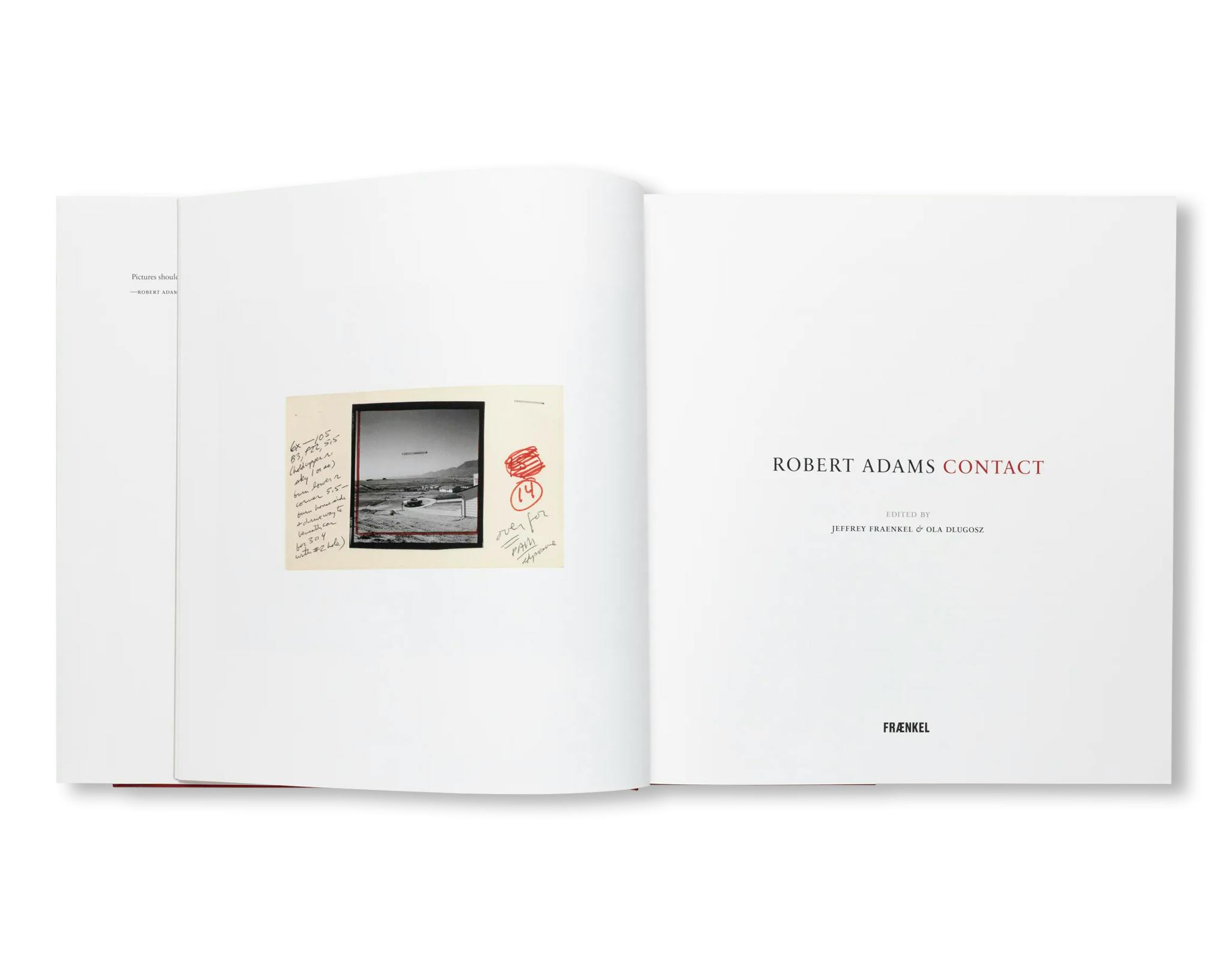 ROBERT ADAMS: CONTACT