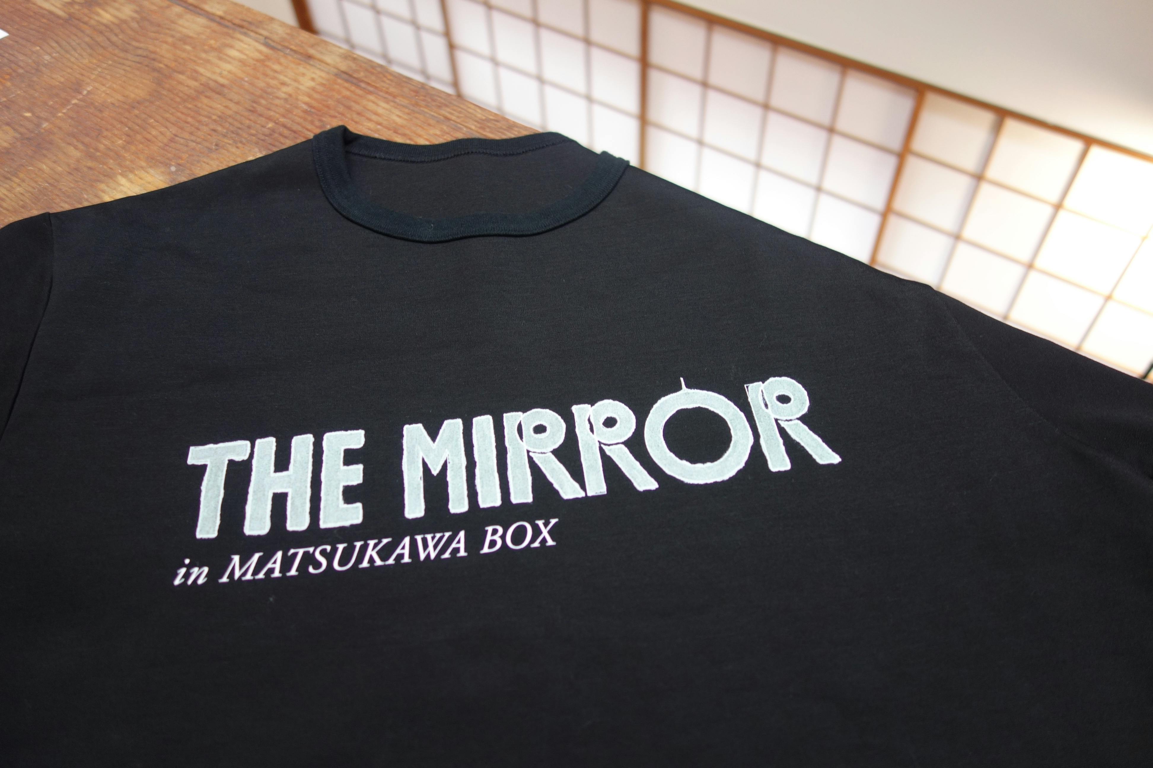 THE MIRROR in Matsukawa Box Tシャツ｜ブラック　Lサイズ