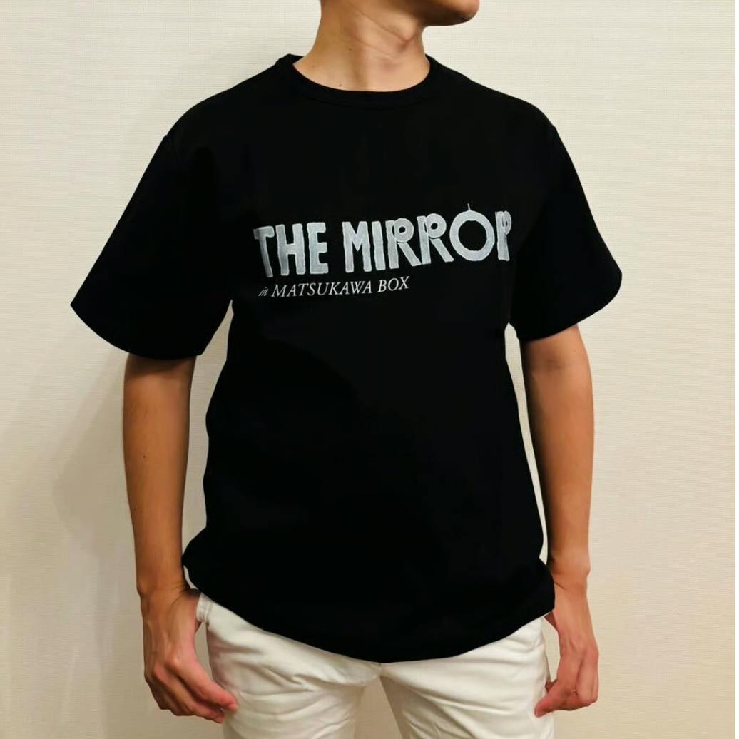 THE MIRROR in Matsukawa Box Tシャツ｜ブラック　Lサイズ