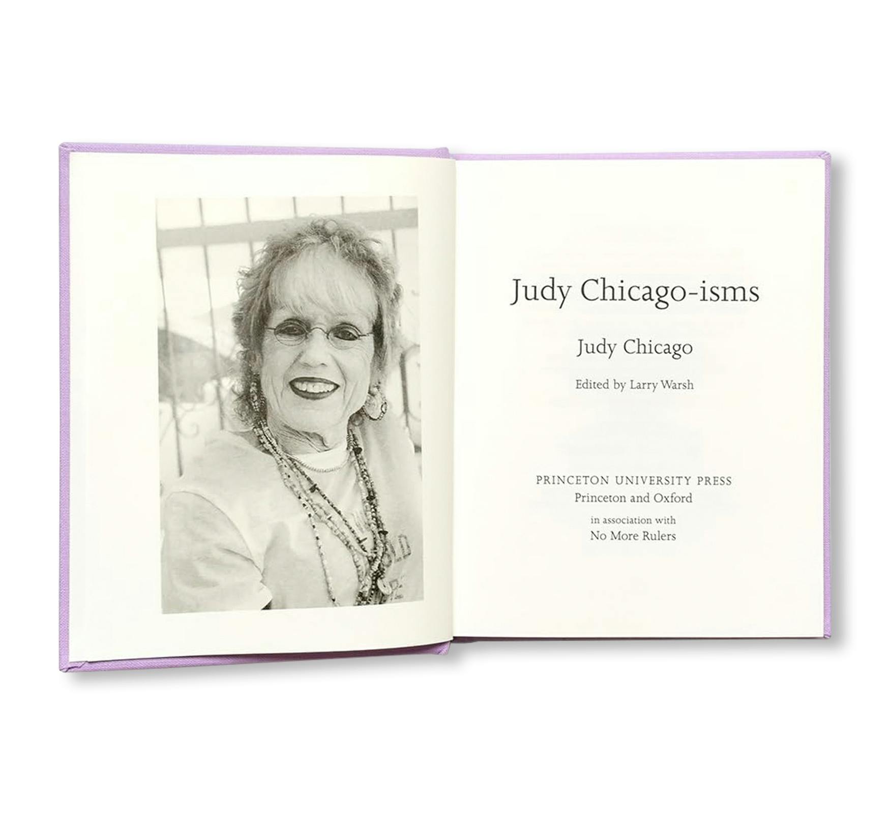 JUDY CHICAGO-ISMS