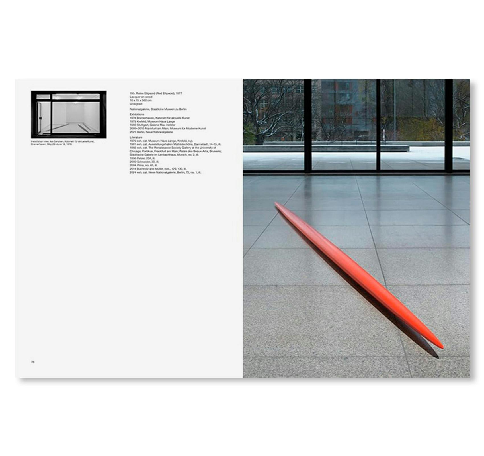 ISA GENZKEN - CATALOGUE RAISONNÉ 1961-1996