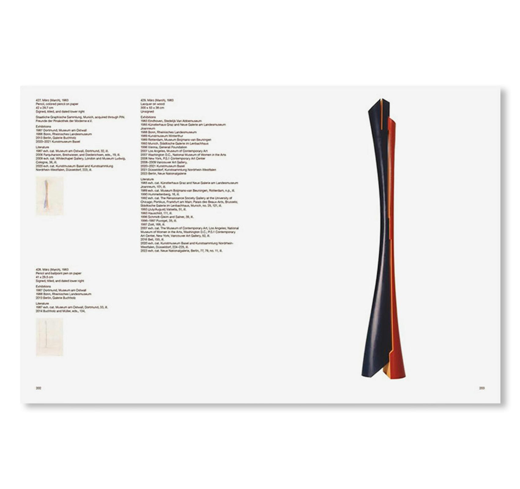 ISA GENZKEN - CATALOGUE RAISONNÉ 1961-1996