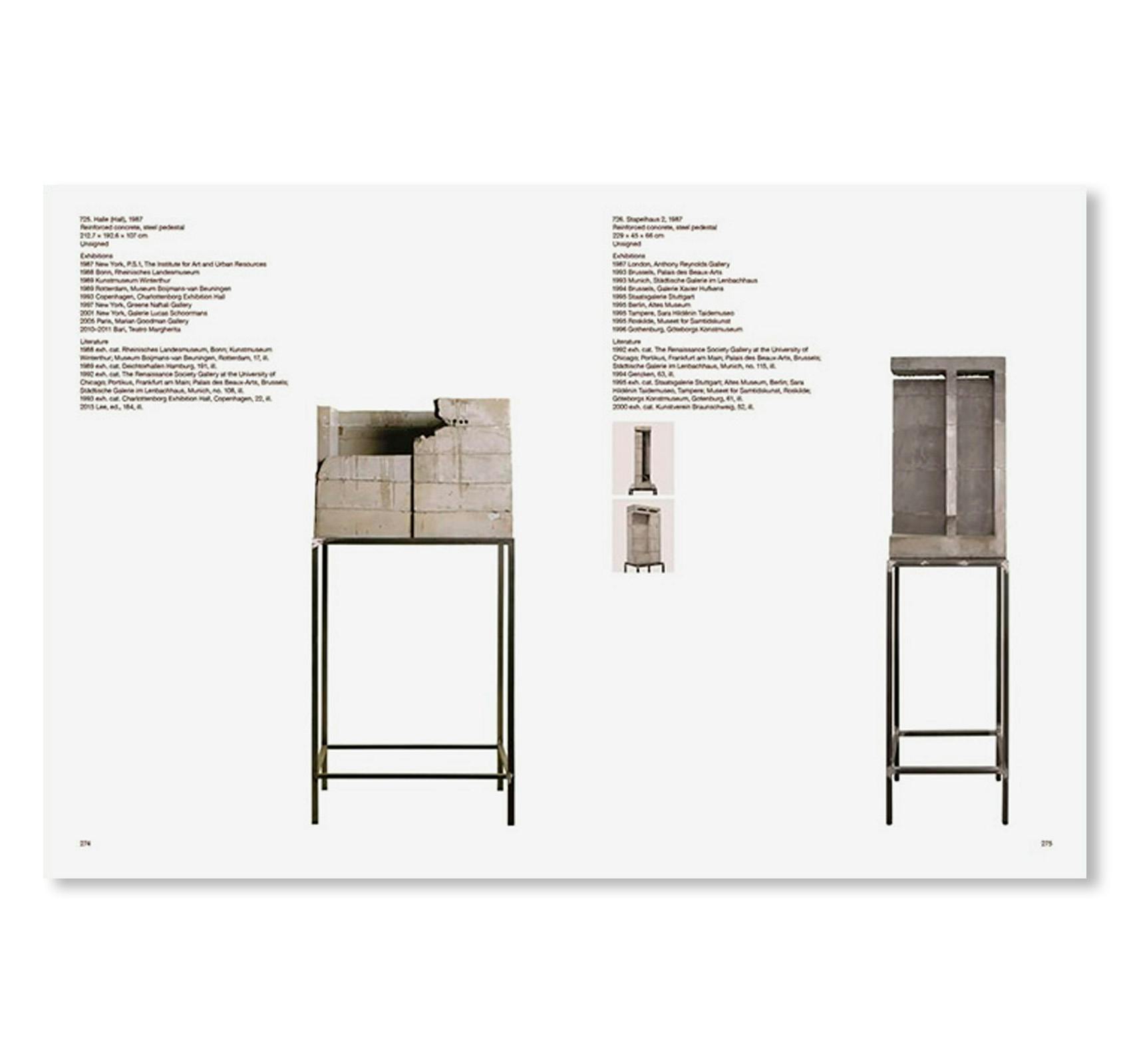 ISA GENZKEN - CATALOGUE RAISONNÉ 1961-1996