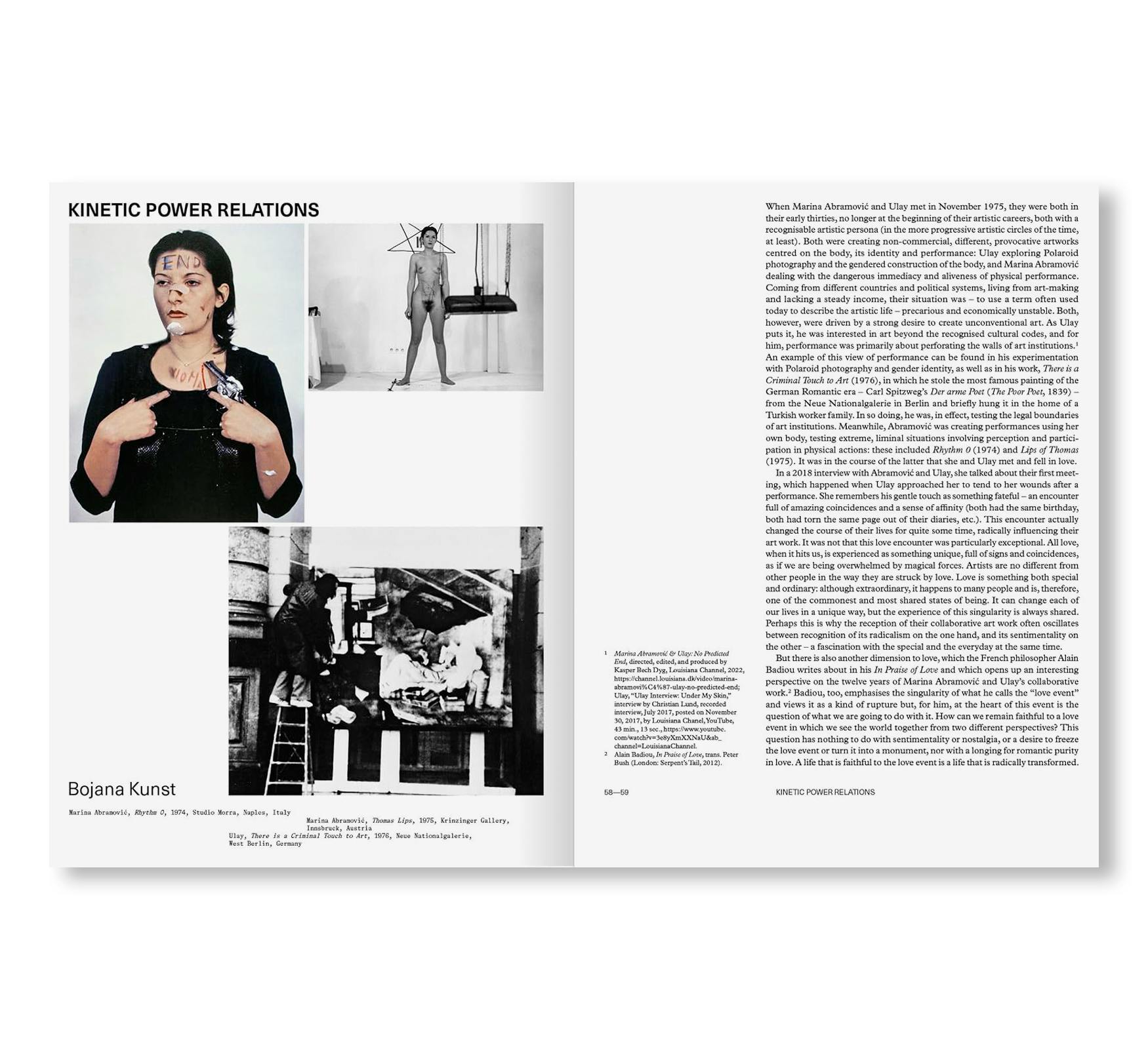 ART VITAL: 12 YEARS OF ULAY / MARINA ABRAMOVIC
