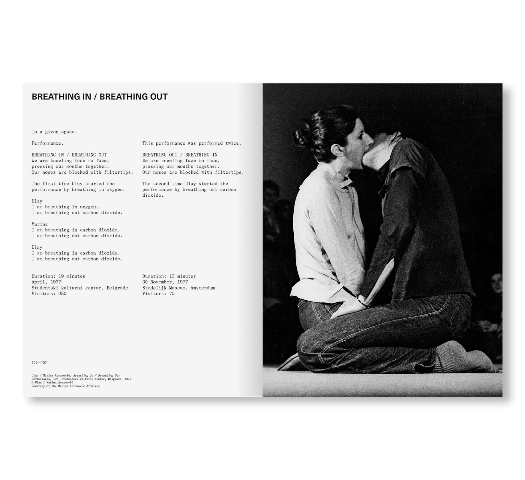 ART VITAL: 12 YEARS OF ULAY / MARINA ABRAMOVIC