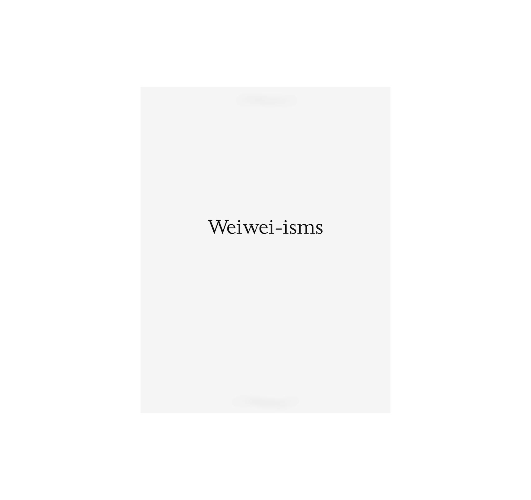 WEIWEI-ISMS