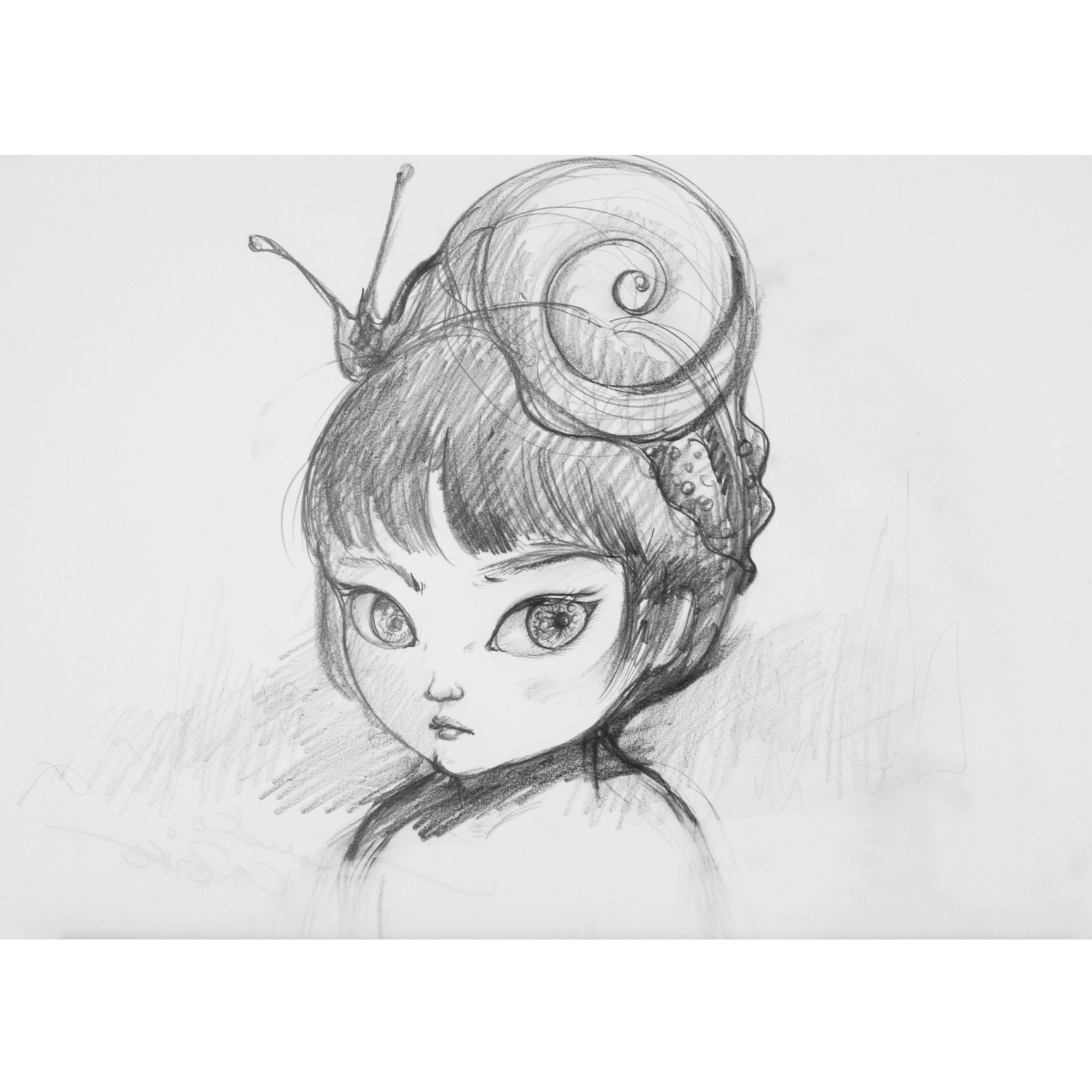 鴻池朋子 ドローイング