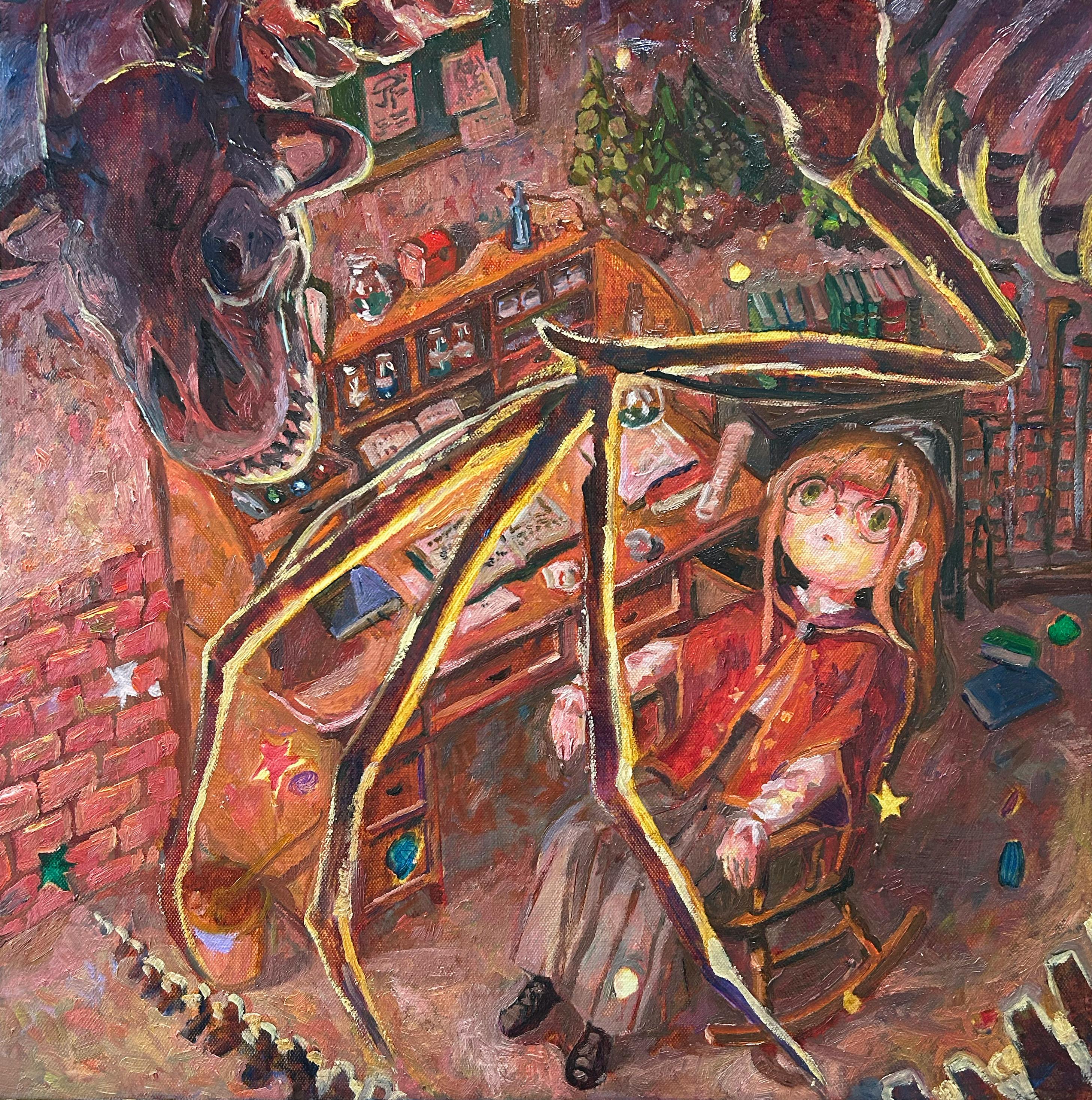 ラボと骨格標本