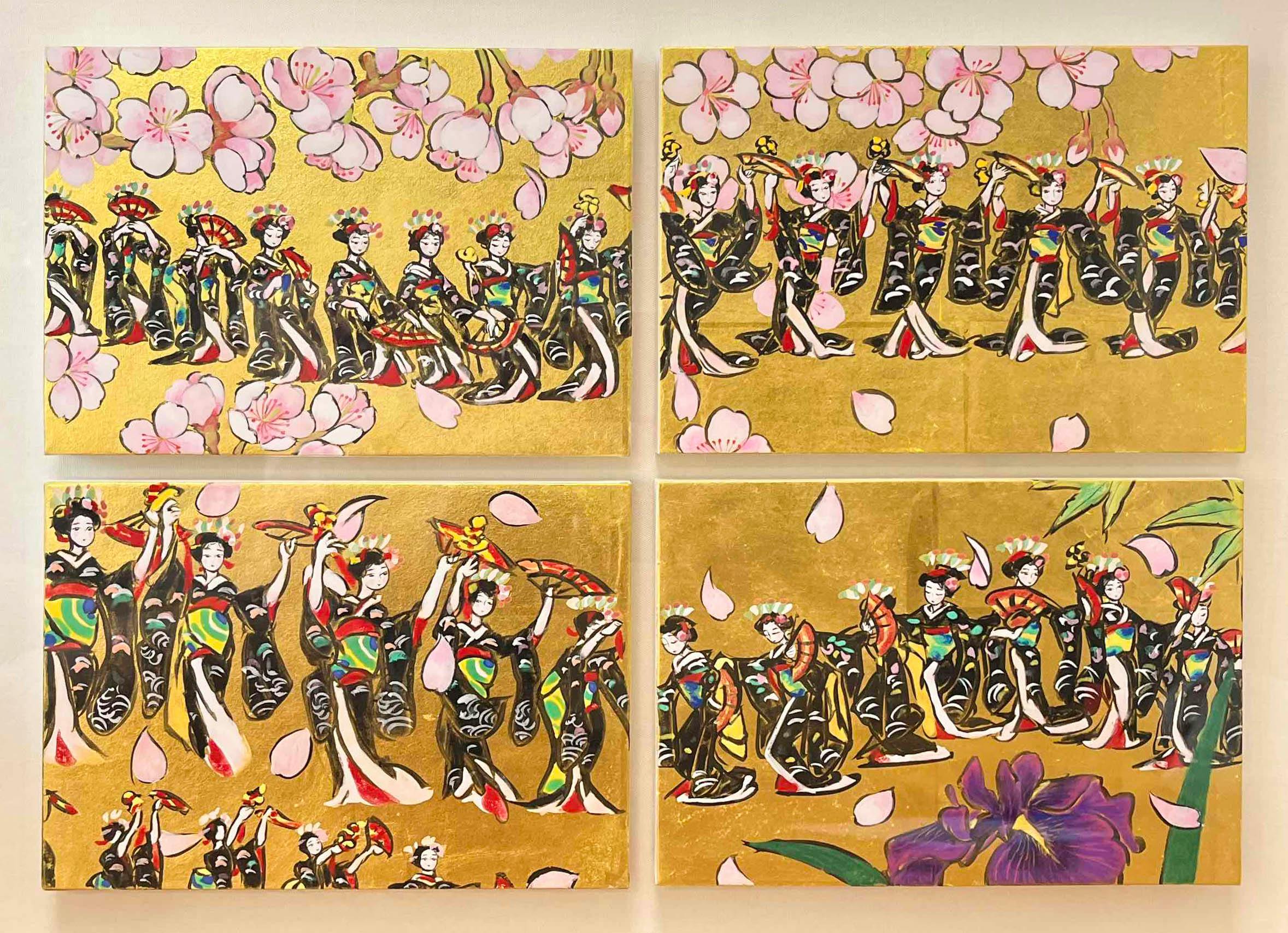 奉納の踊り