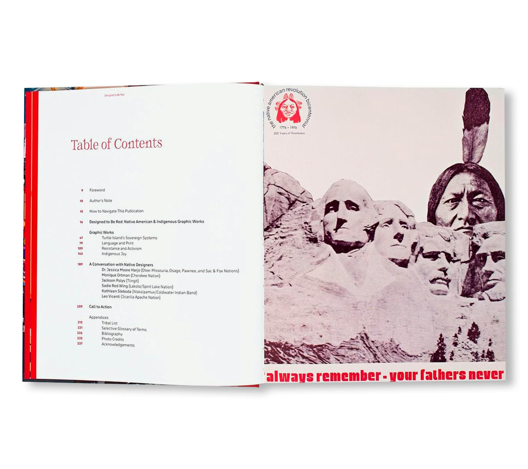 DESIGNED TO BE RED: NATIVE AMERICAN AND INDIGENOUS GRAPHIC WORK