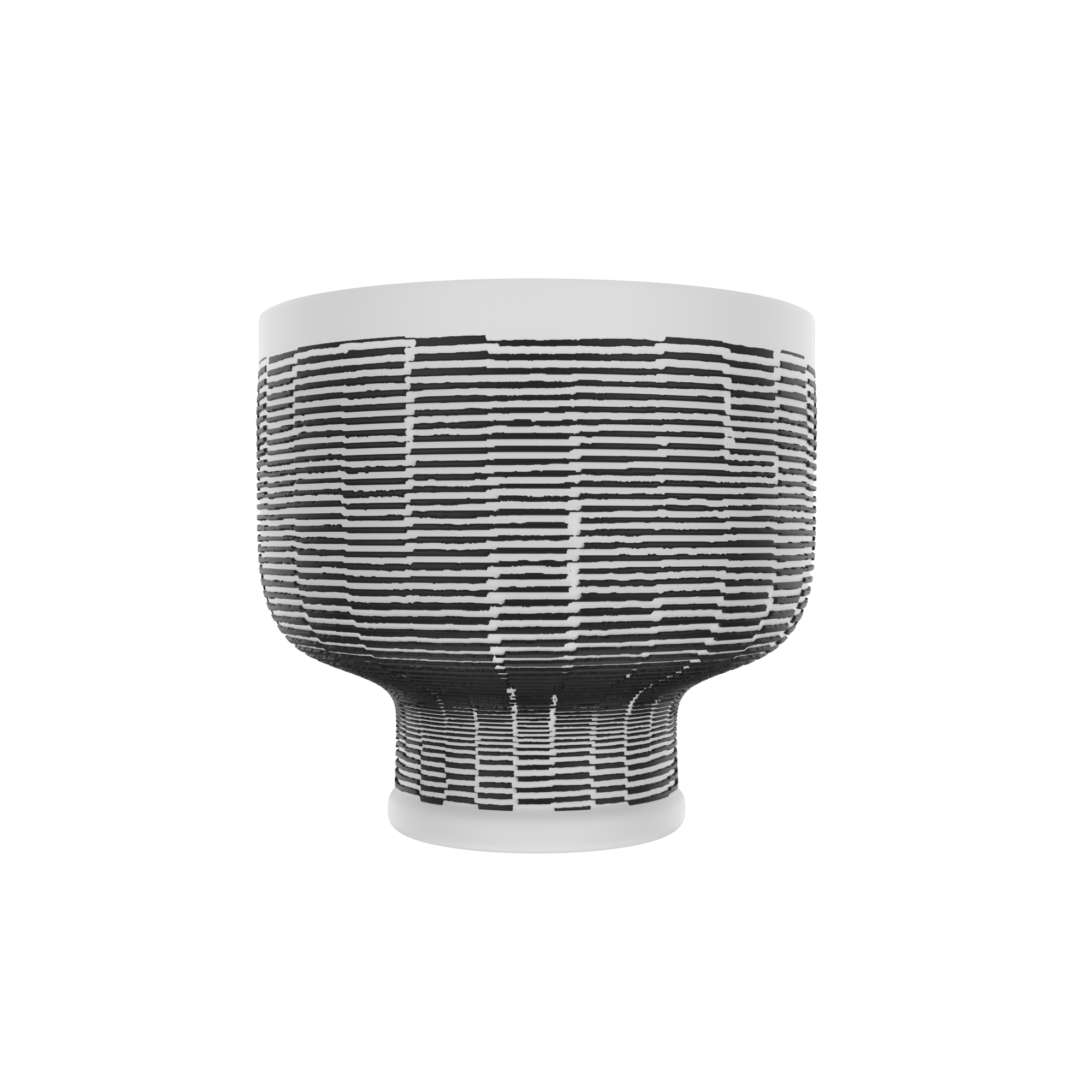 PLANTER（3号）| BOTTLE -TATAMI-（WHITE×BLACK） | TECTE