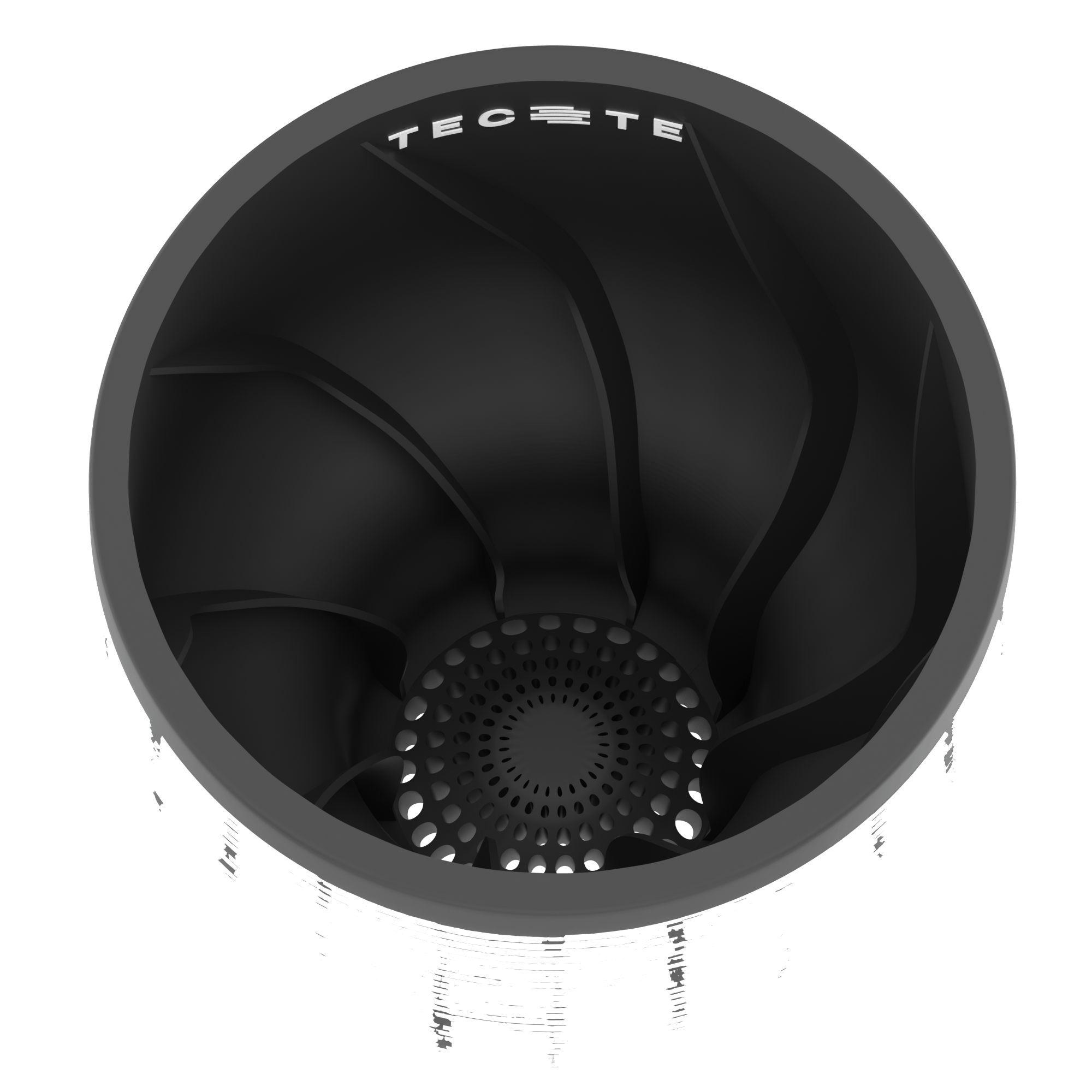 PLANTER（3号）| BOTTLE -TATAMI-（WHITE×BLACK） | TECTE